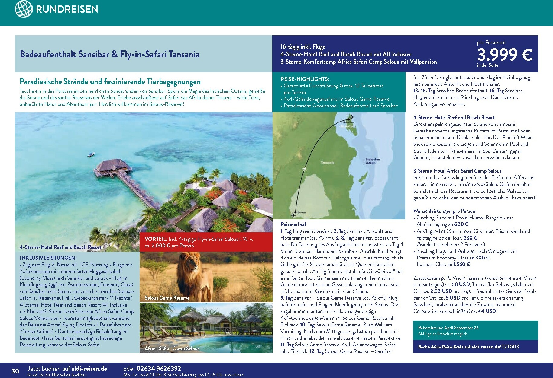 aldi - ALDI SÜD - Traumreisen-Prospekt gültig vom 01.11. bis 31.12. - page: 30