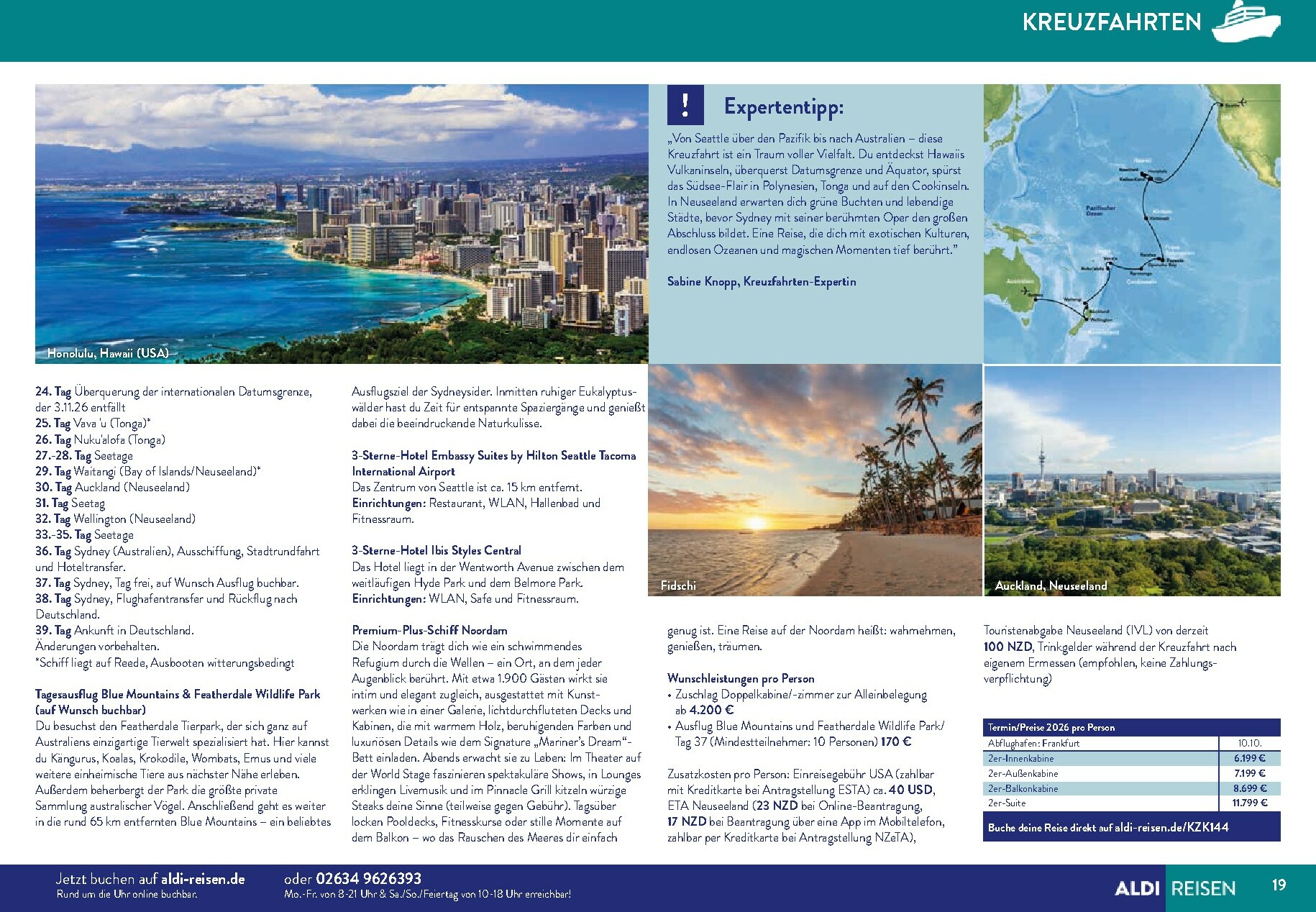 aldi - ALDI SÜD - Traumreisen-Prospekt gültig vom 01.11. bis 31.12. - page: 19