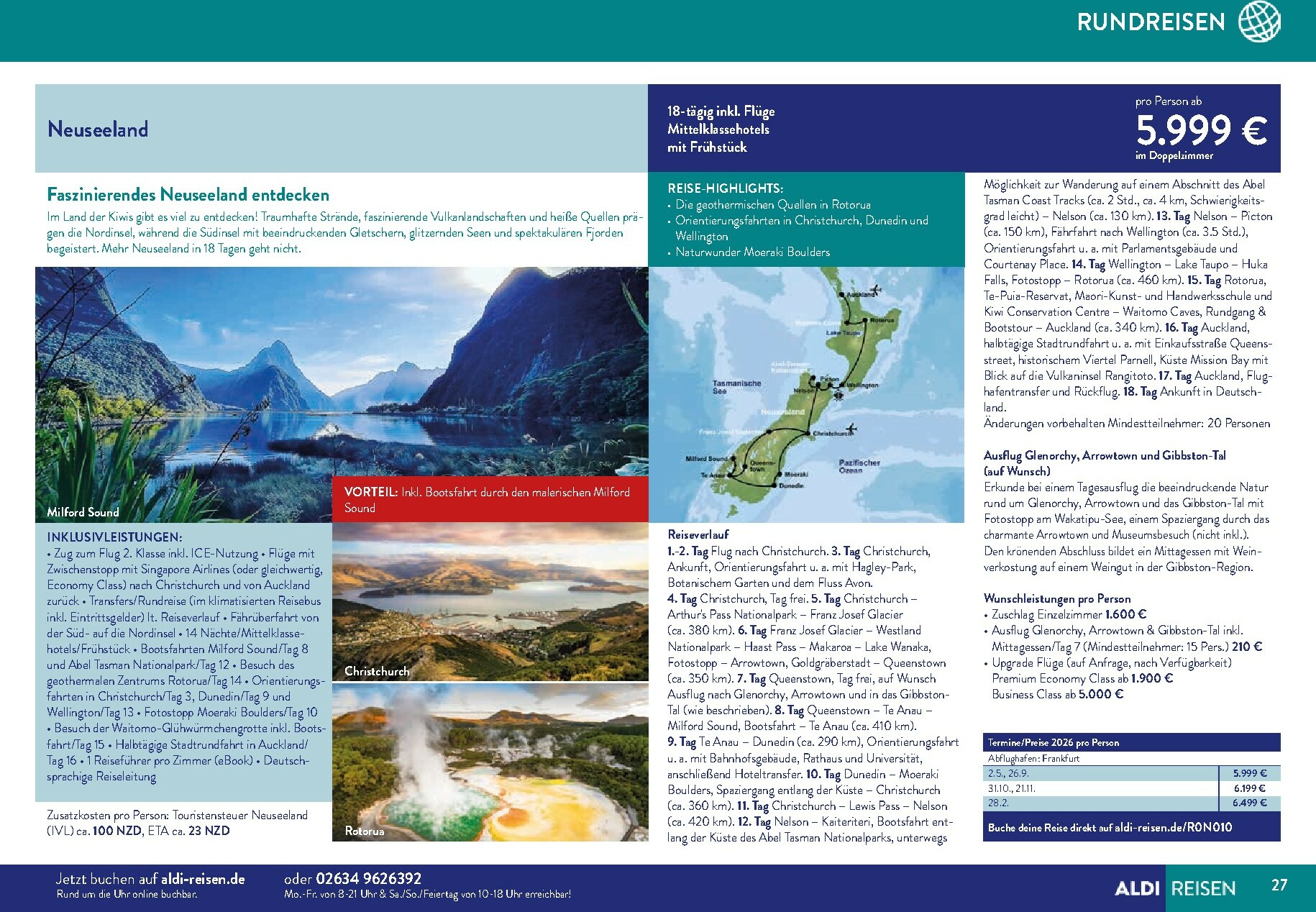 aldi - ALDI SÜD - Traumreisen-Prospekt gültig vom 01.11. bis 31.12. - page: 27