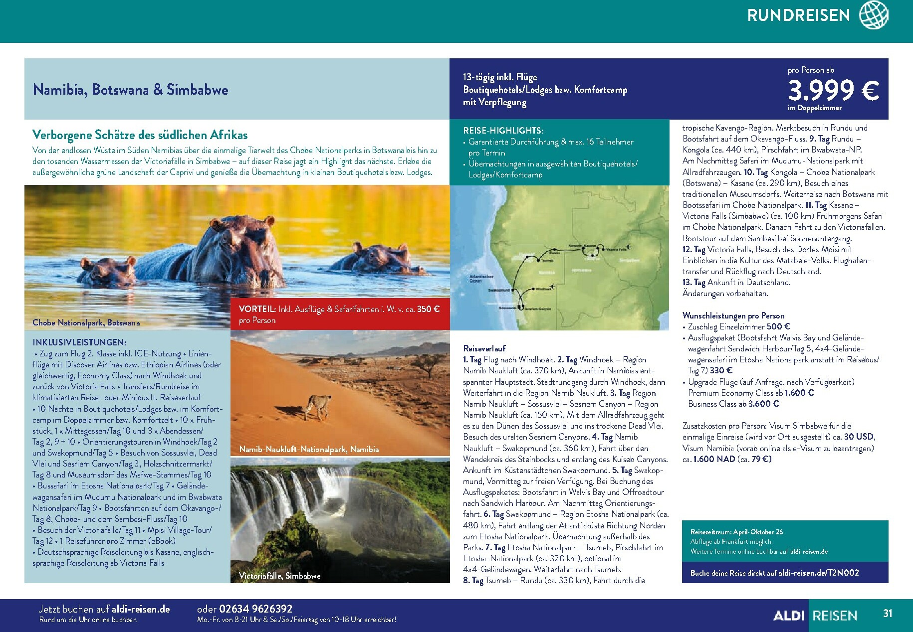 aldi - ALDI SÜD - Traumreisen-Prospekt gültig vom 01.11. bis 31.12. - page: 31