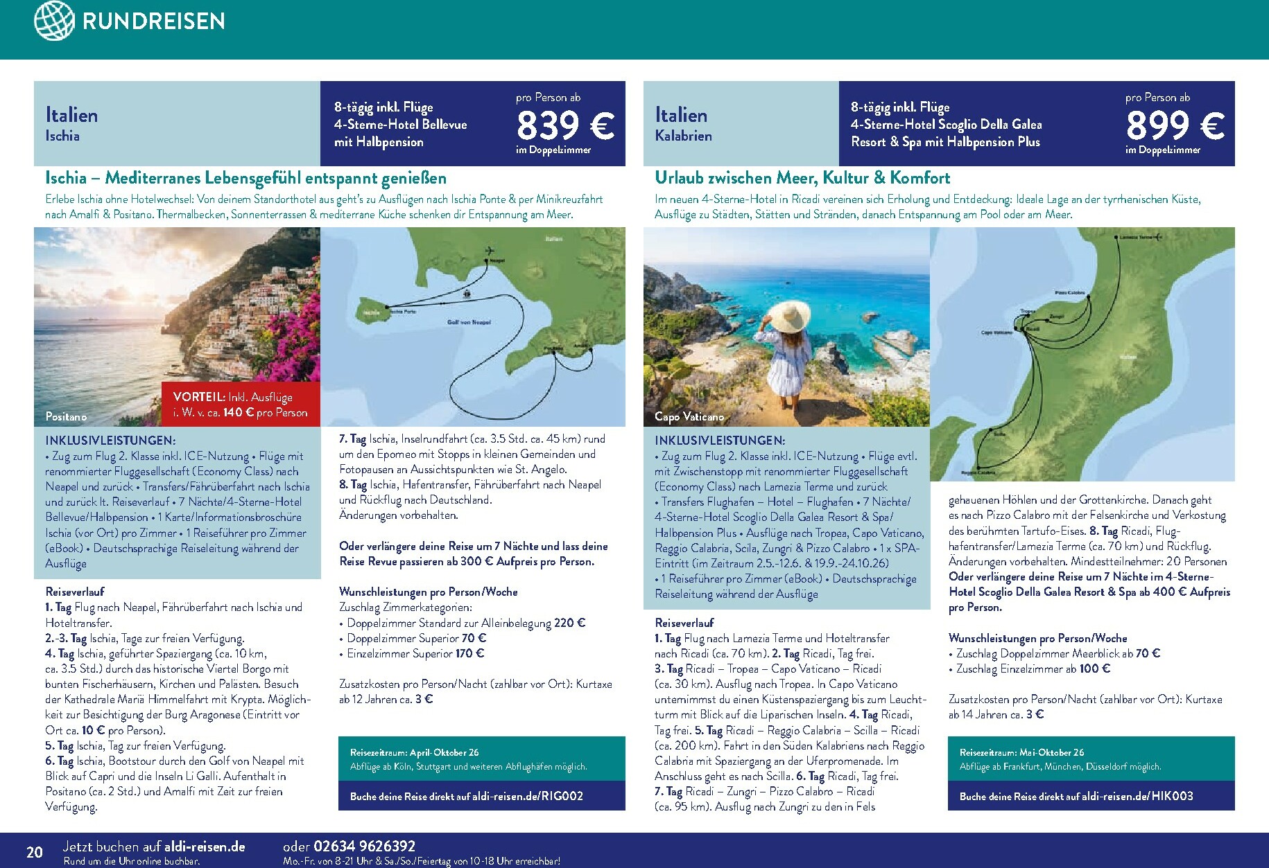 aldi - ALDI SÜD - Traumreisen-Prospekt gültig vom 01.11. bis 31.12. - page: 20