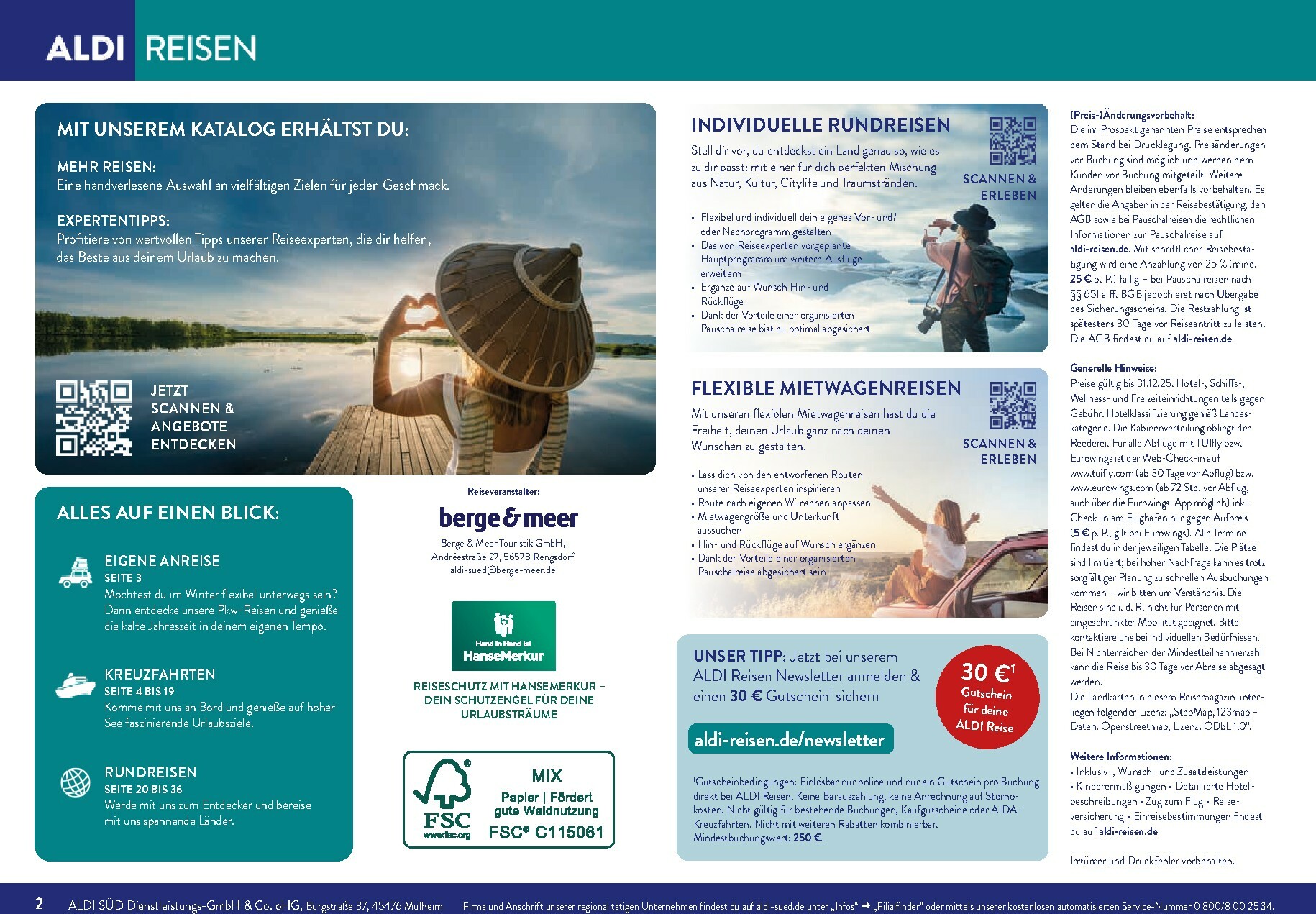 aldi - ALDI SÜD - Traumreisen-Prospekt gültig vom 01.11. bis 31.12. - page: 2