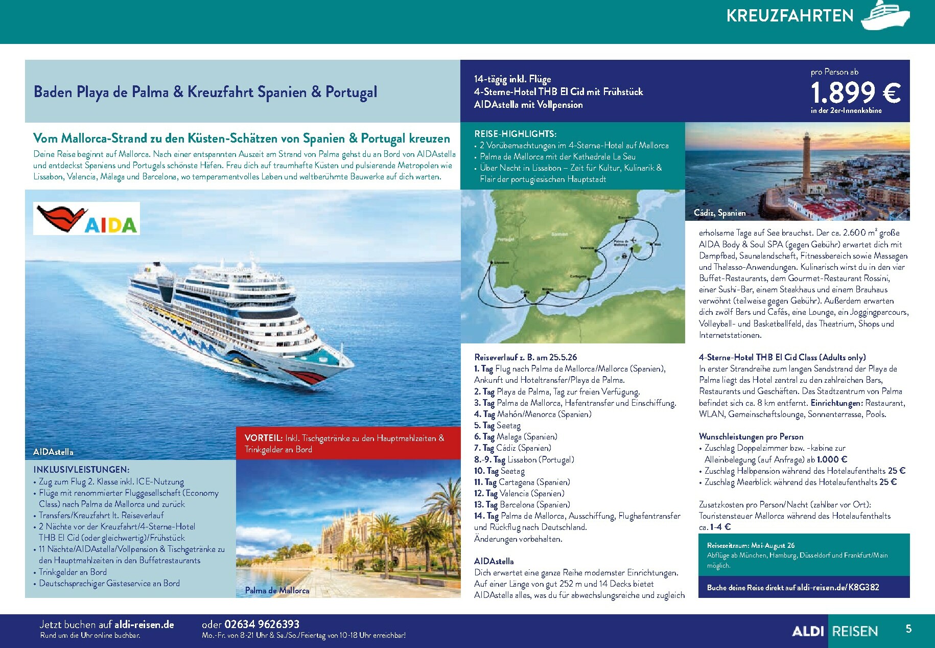 aldi - ALDI SÜD - Traumreisen-Prospekt gültig vom 01.11. bis 31.12. - page: 5