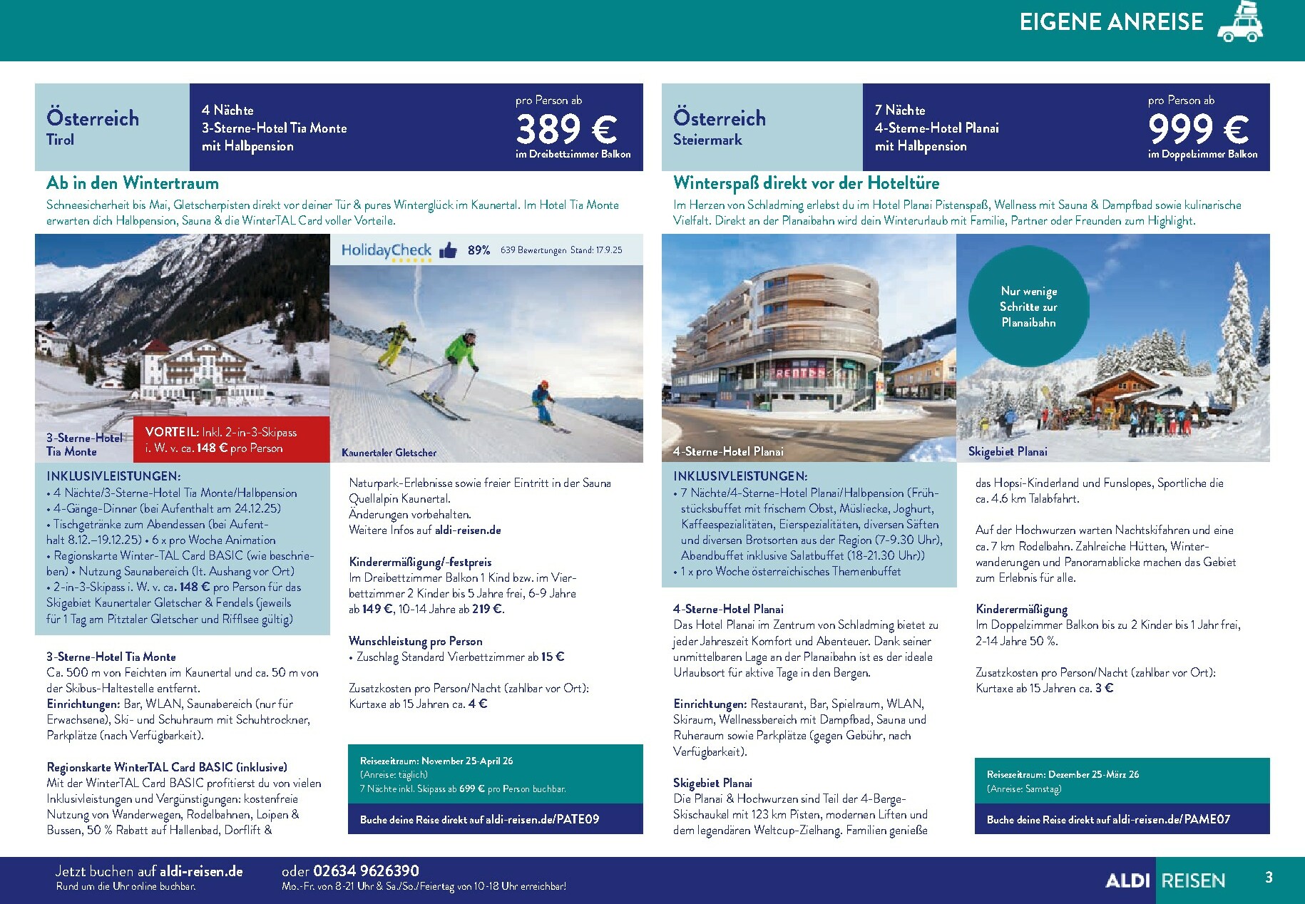 aldi - ALDI SÜD - Traumreisen-Prospekt gültig vom 01.11. bis 31.12. - page: 3