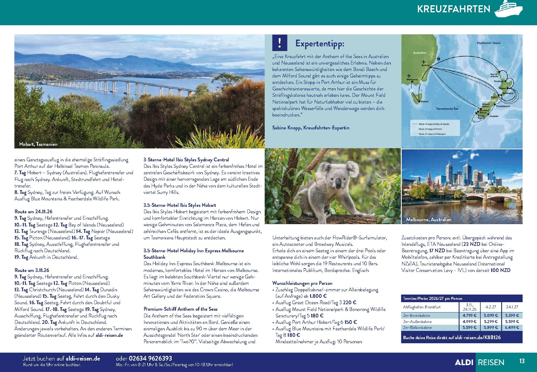 aldi - ALDI SÜD - Traumreisen-Prospekt gültig vom 01.11. bis 31.12. - page: 13