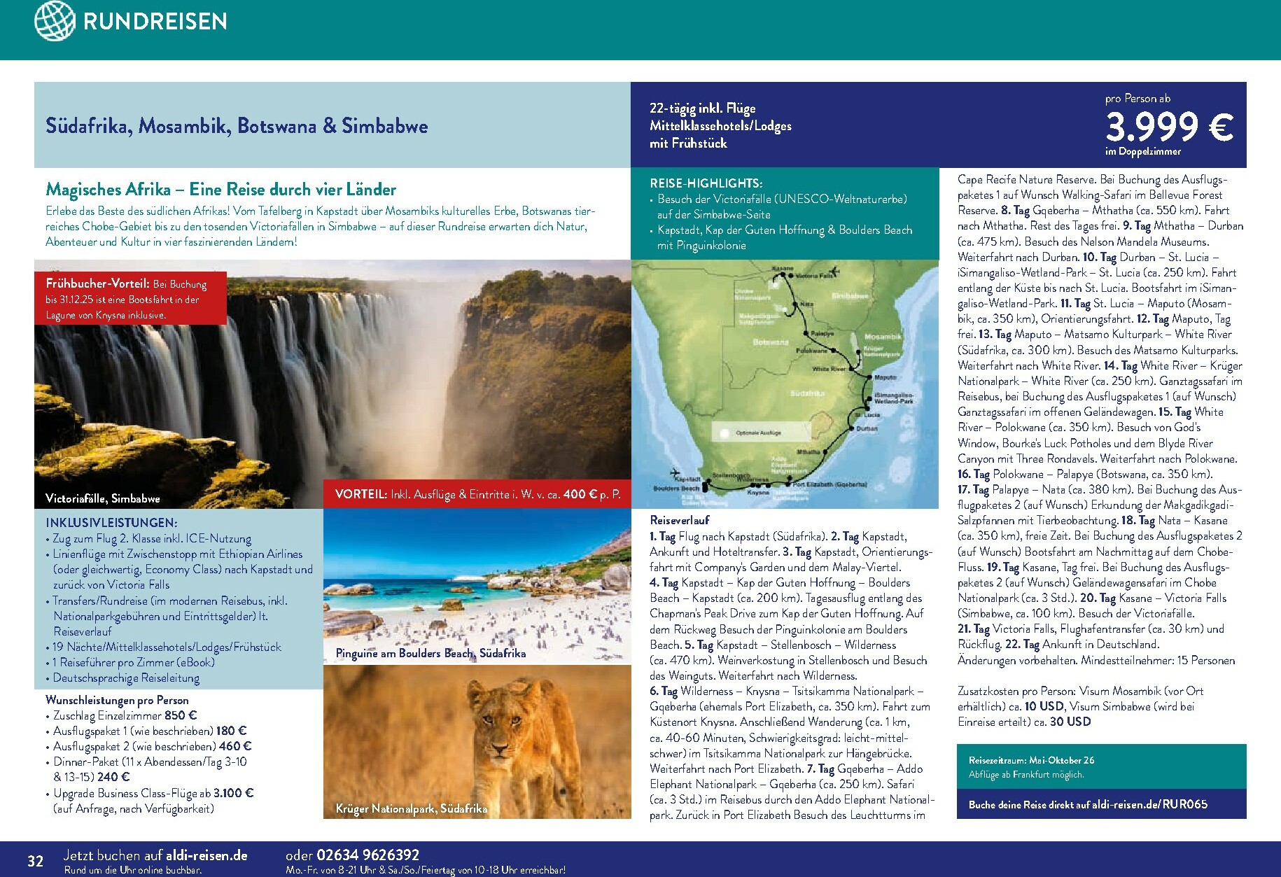 aldi - ALDI SÜD - Traumreisen-Prospekt gültig vom 01.11. bis 31.12. - page: 32