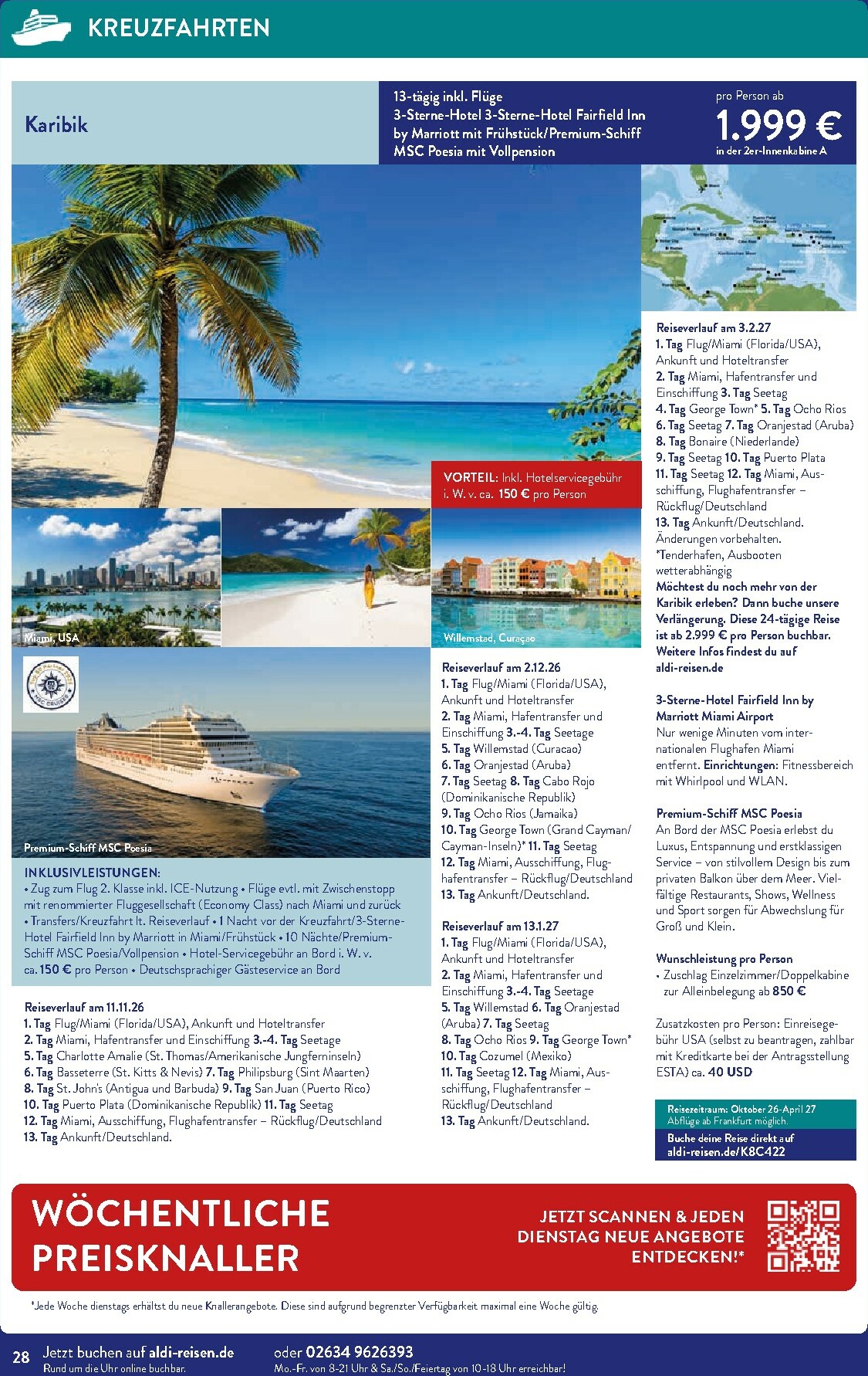 aldi - ALDI SÜD - Reisen-Prospekt gültig vom 01.11. bis 30.11. - page: 28