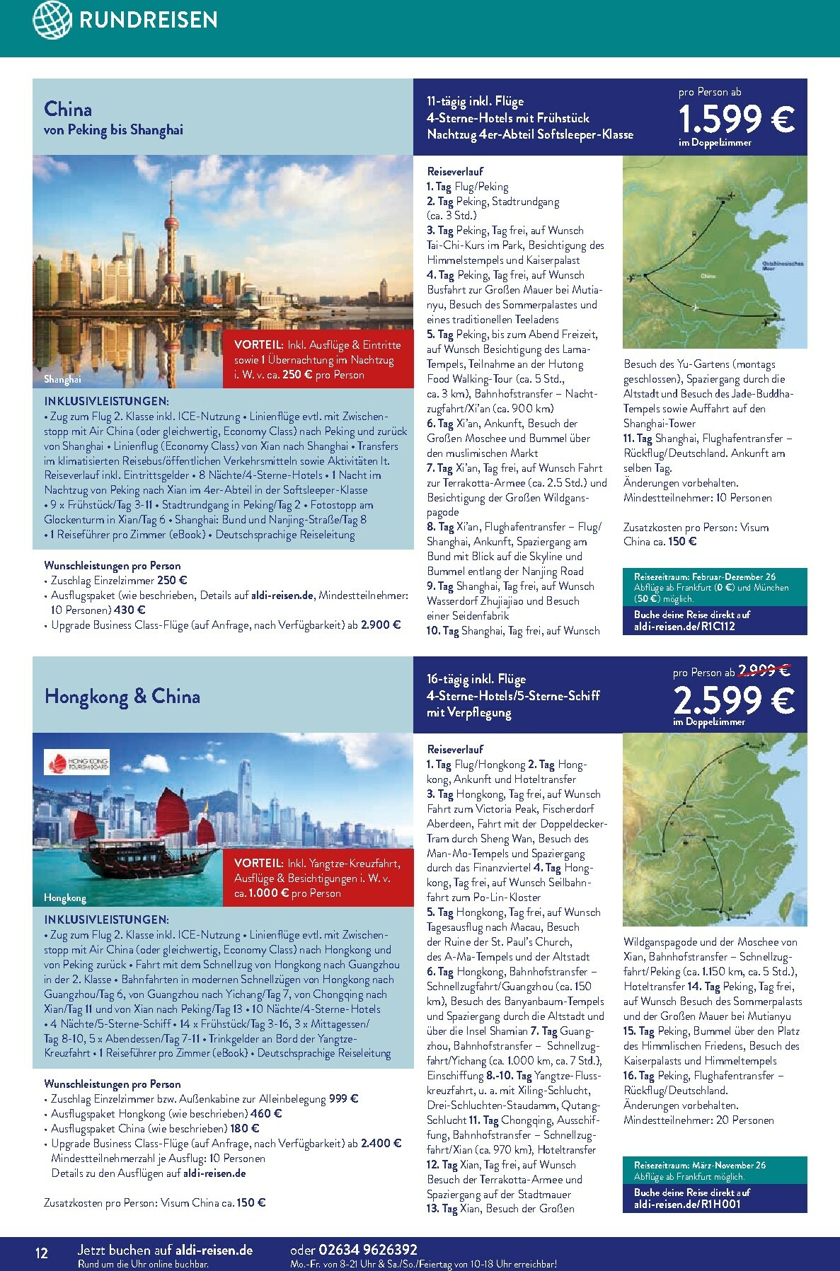 aldi - ALDI SÜD - Reisen-Prospekt gültig vom 01.11. bis 30.11. - page: 12