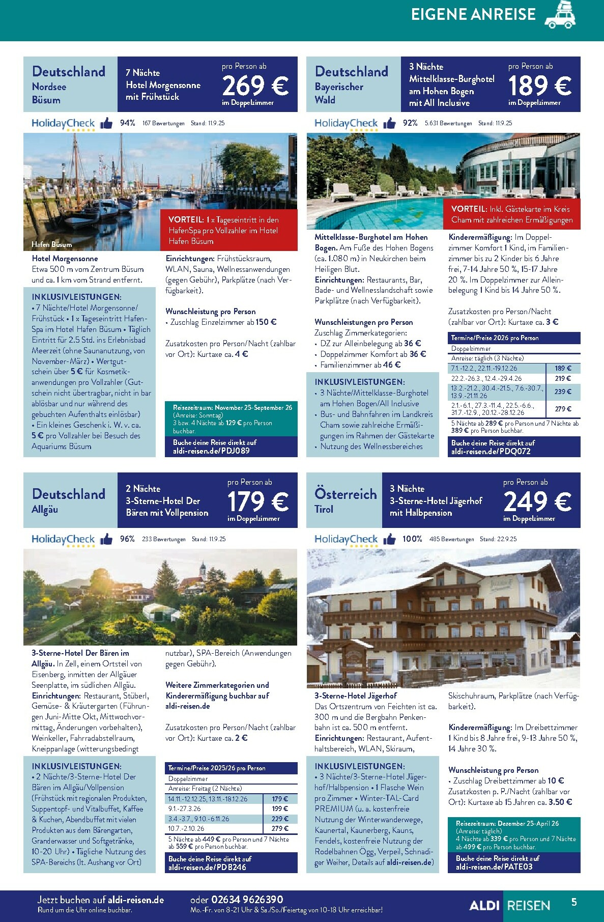 aldi - ALDI SÜD - Reisen-Prospekt gültig vom 01.11. bis 30.11. - page: 5