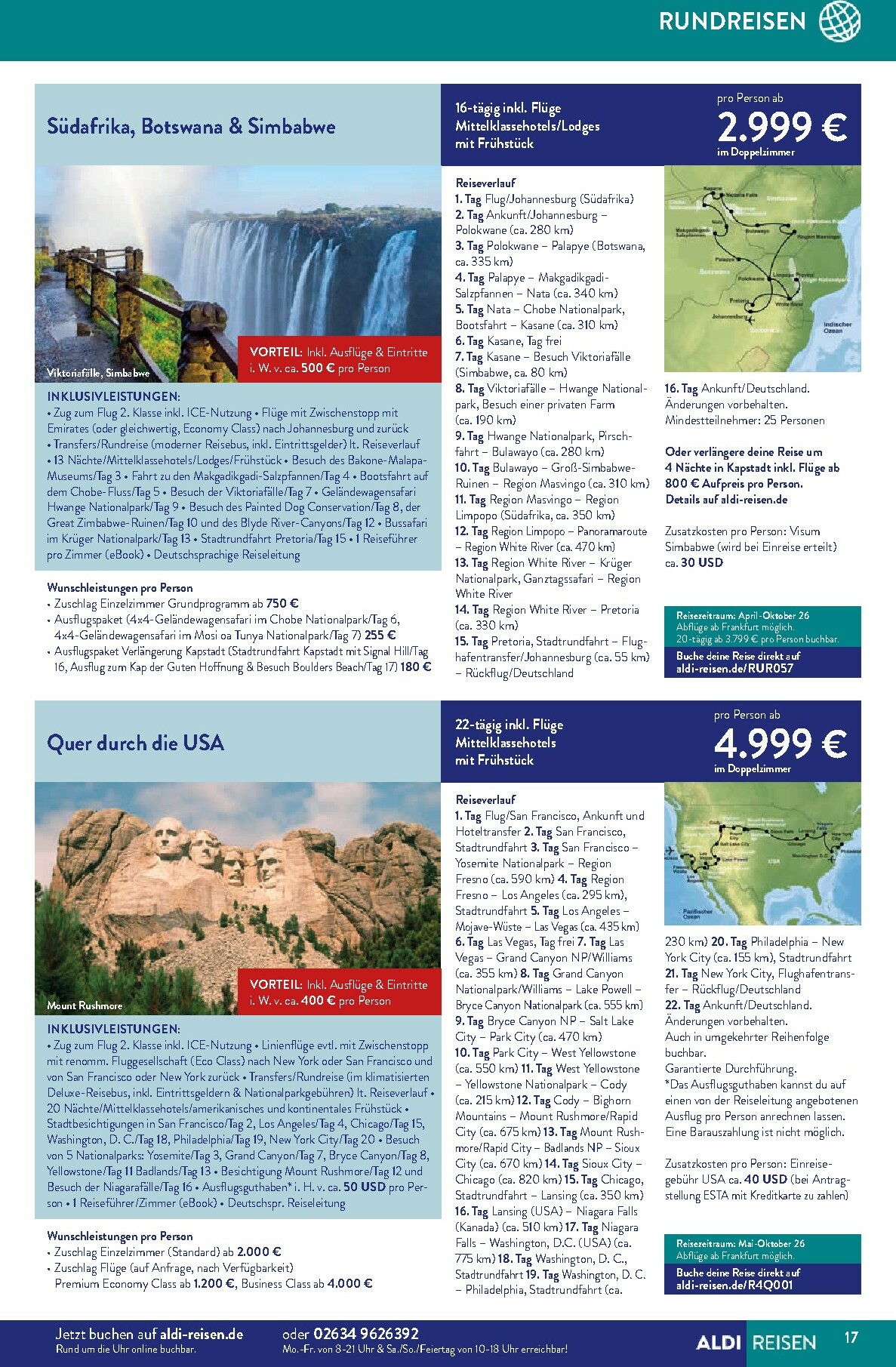 aldi - ALDI SÜD - Reisen-Prospekt gültig vom 01.11. bis 30.11. - page: 17