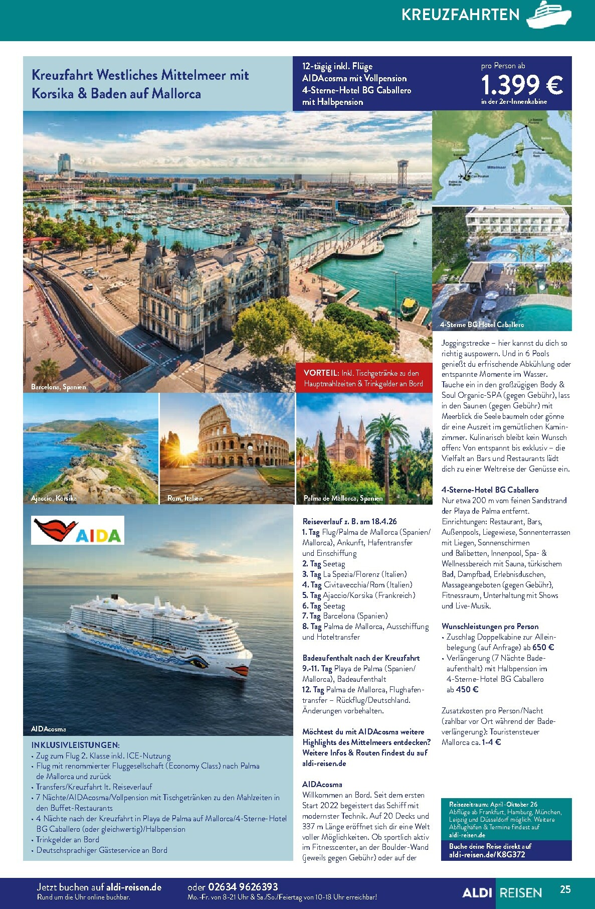 aldi - ALDI SÜD - Reisen-Prospekt gültig vom 01.11. bis 30.11. - page: 25