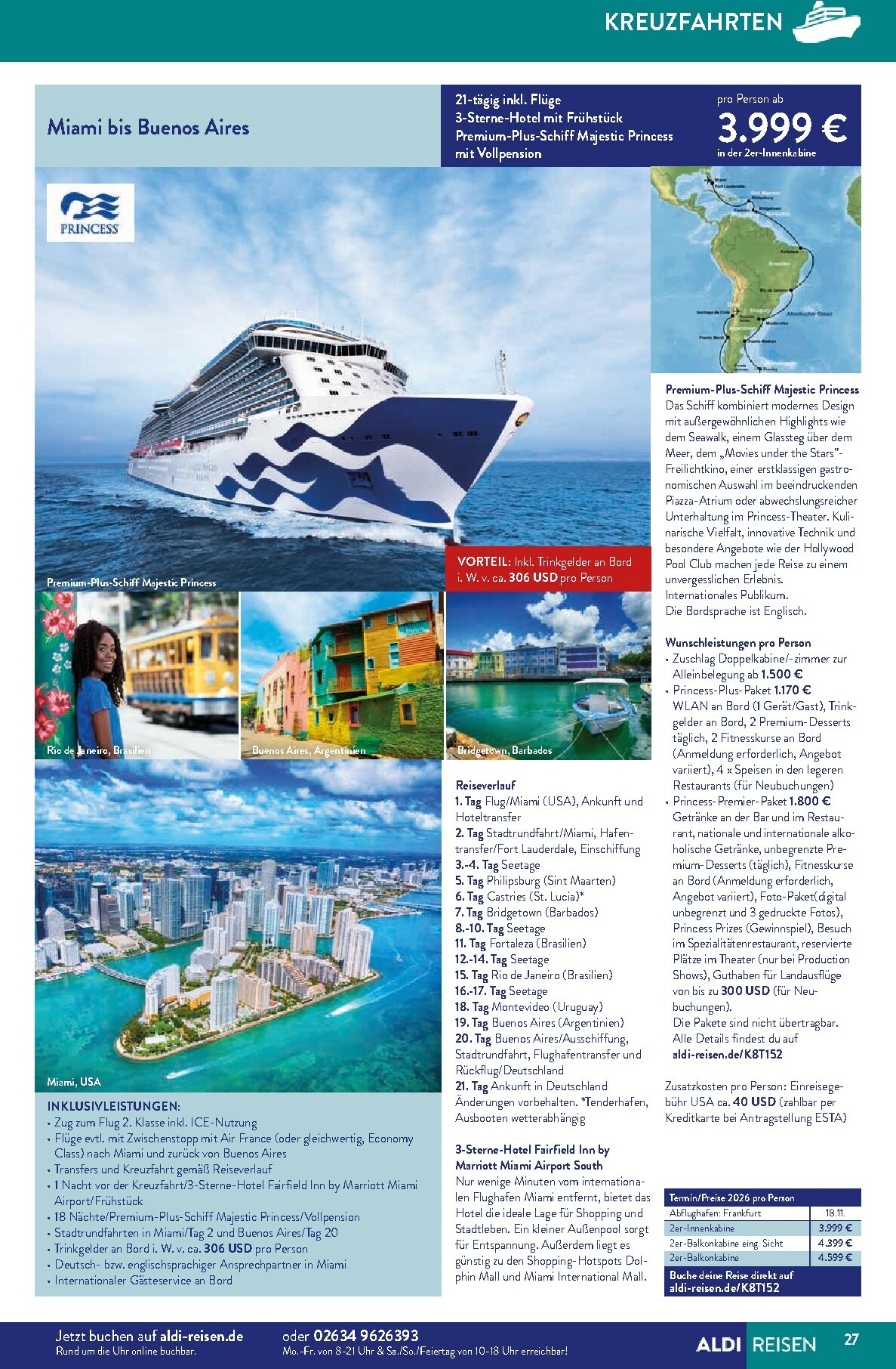 aldi - ALDI SÜD - Reisen-Prospekt gültig vom 01.11. bis 30.11. - page: 27