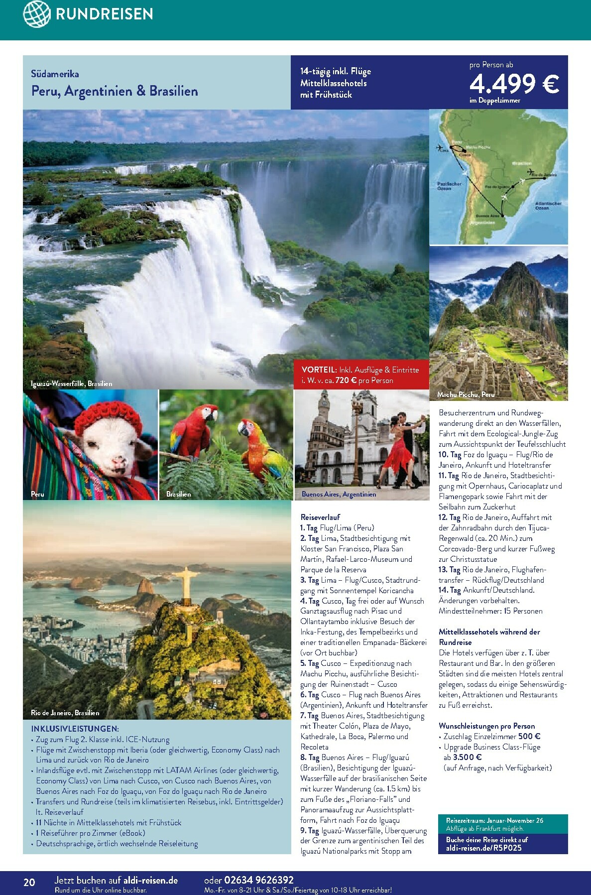 aldi - ALDI SÜD - Reisen-Prospekt gültig vom 01.11. bis 30.11. - page: 20