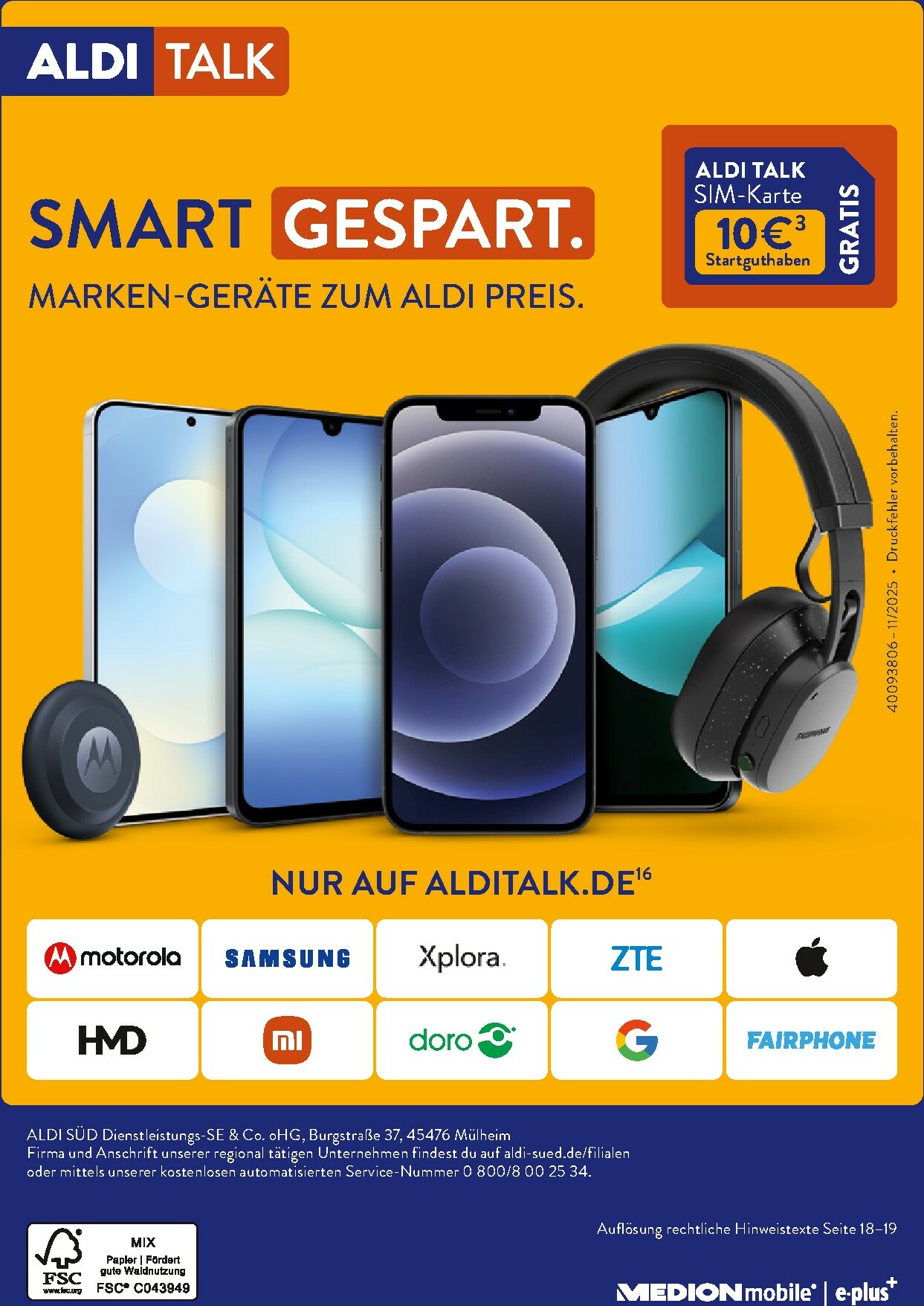 aldi - ALDI SÜD - Talk-Prospekt gültig vom 01.11. bis 30.11. - page: 20