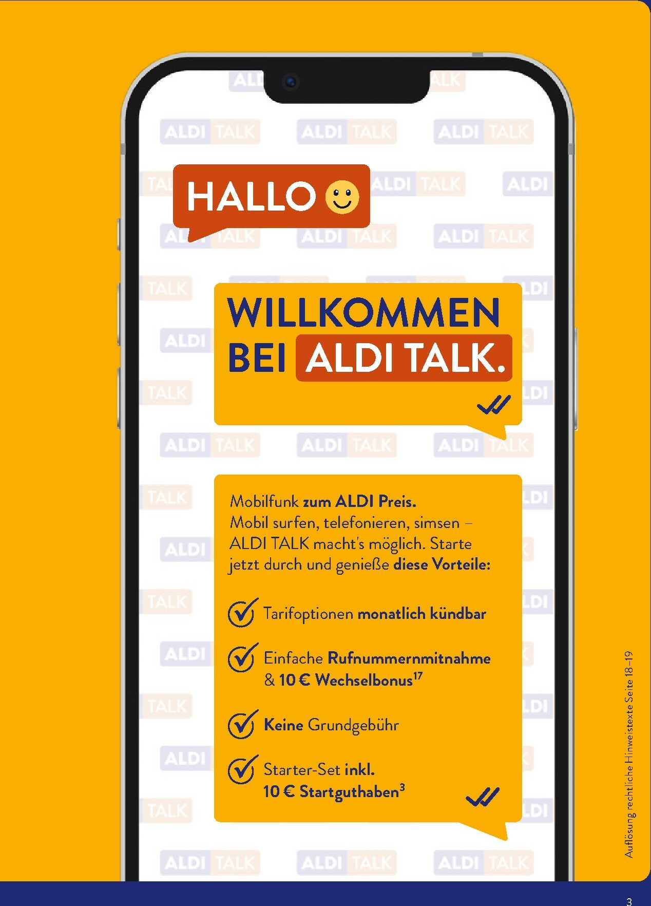 aldi - ALDI SÜD - Talk-Prospekt gültig vom 01.11. bis 30.11. - page: 3
