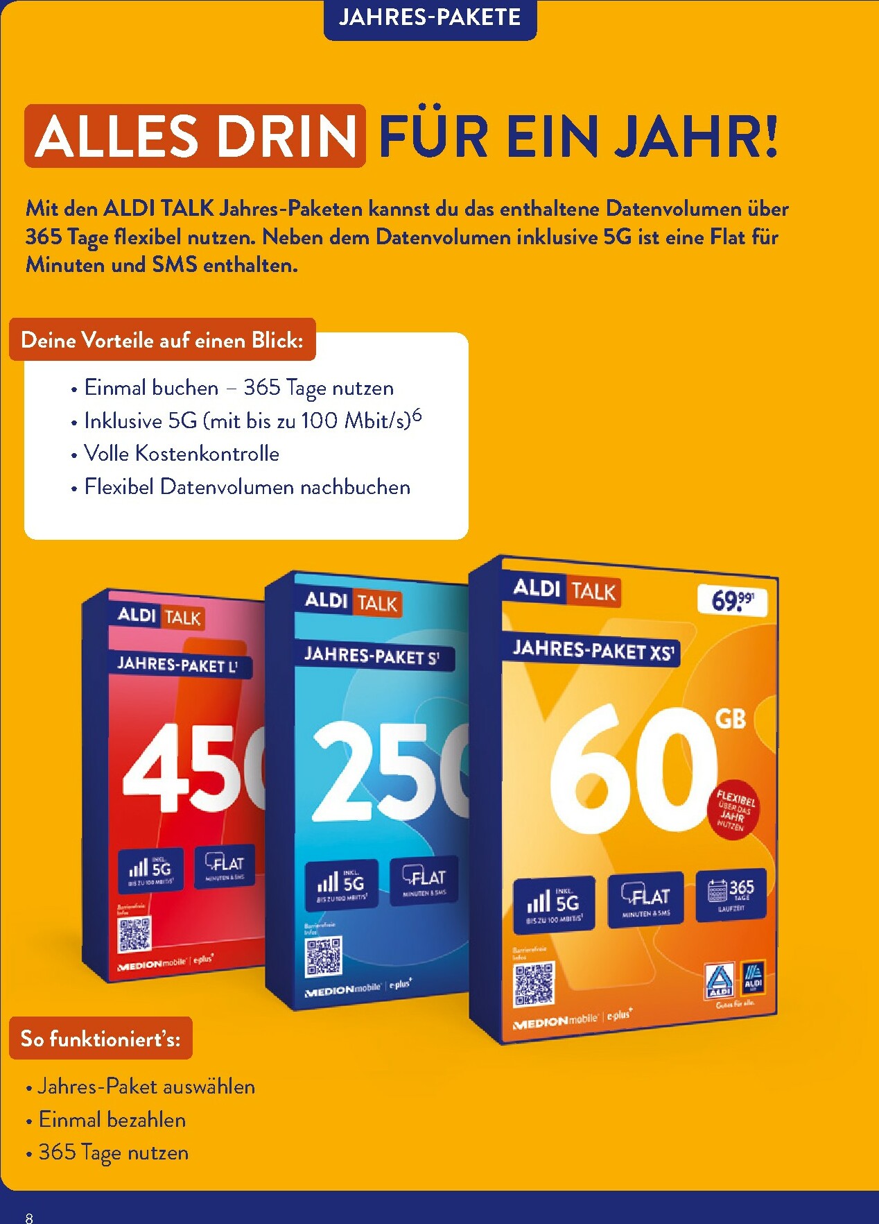 aldi - ALDI SÜD - Talk-Prospekt gültig vom 01.11. bis 30.11. - page: 8