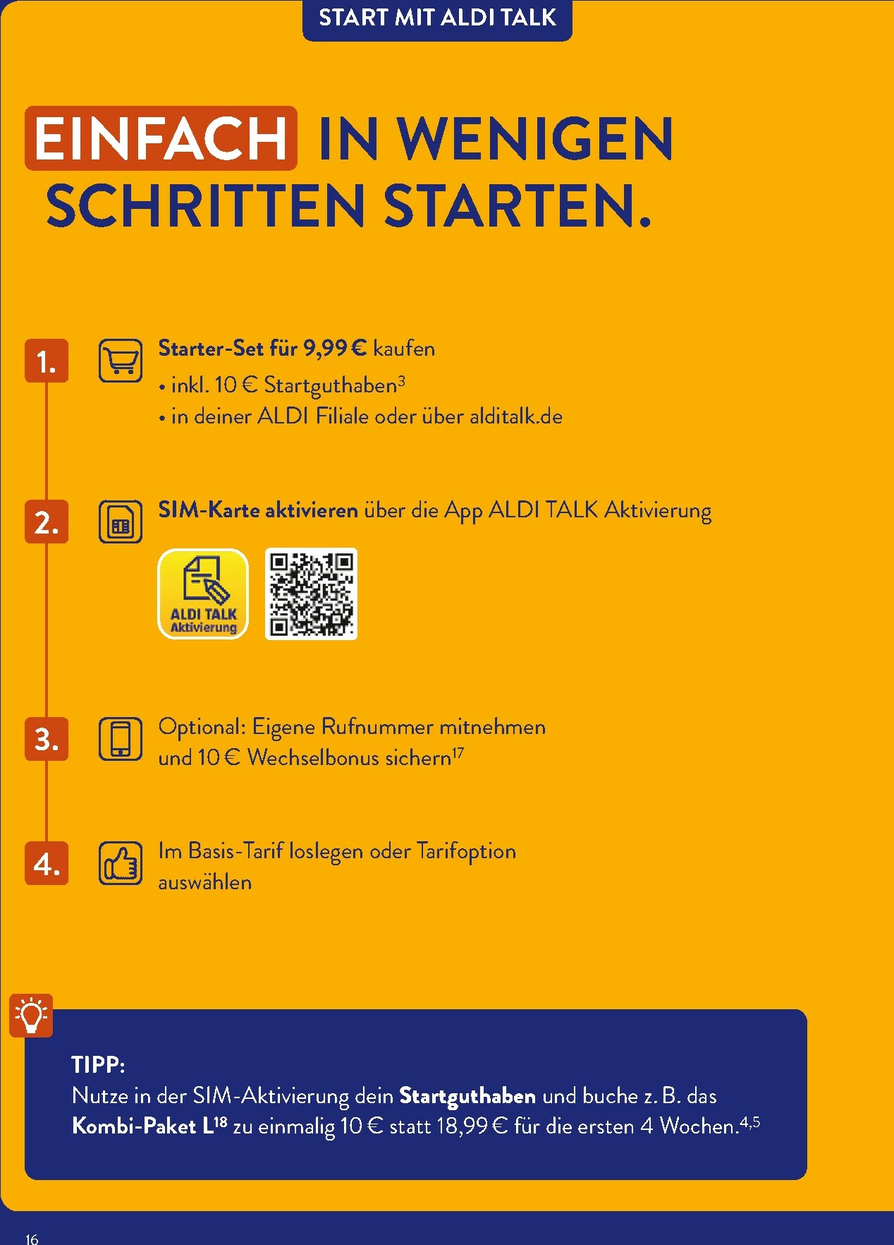 aldi - ALDI SÜD - Talk-Prospekt gültig vom 01.11. bis 30.11. - page: 16