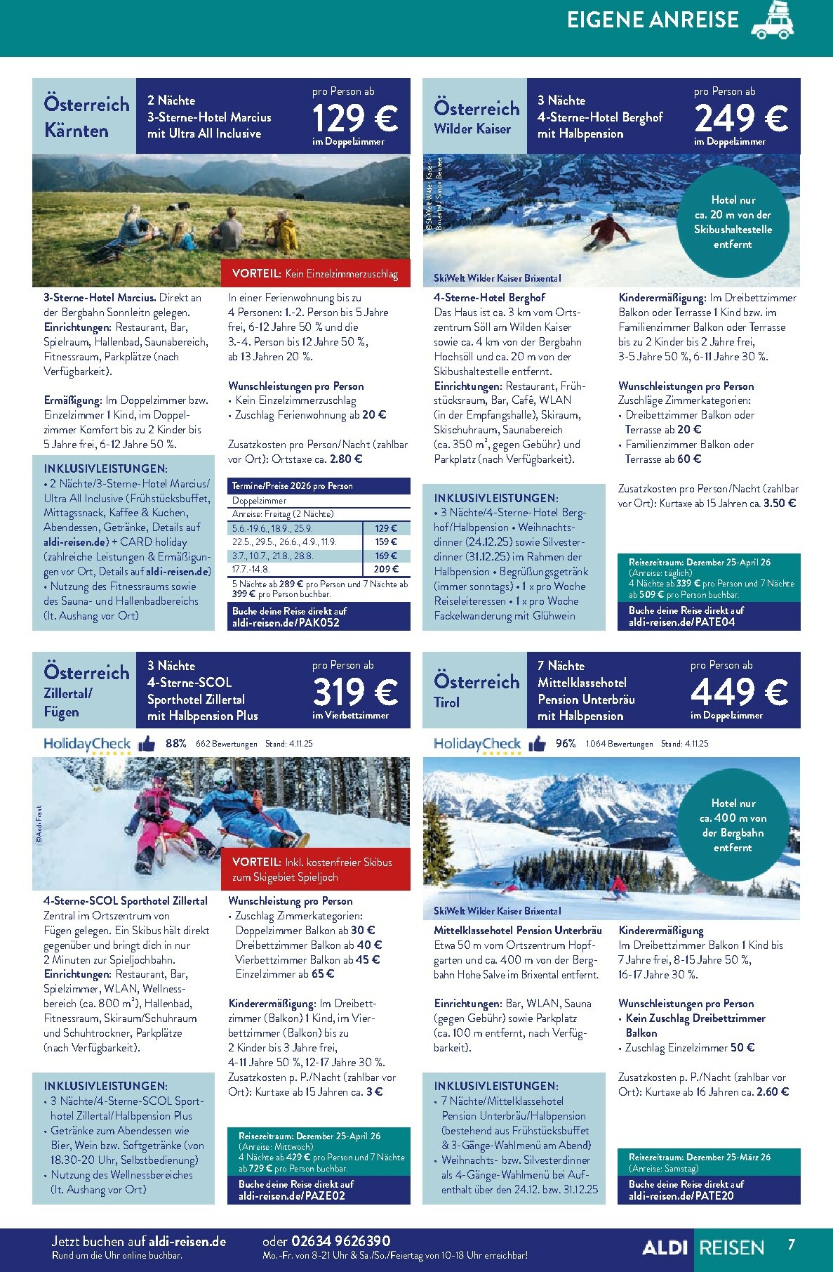 aldi - ALDI SÜD - Reisemagazin-Prospekt gültig vom 01.12. bis 31.12. - page: 7