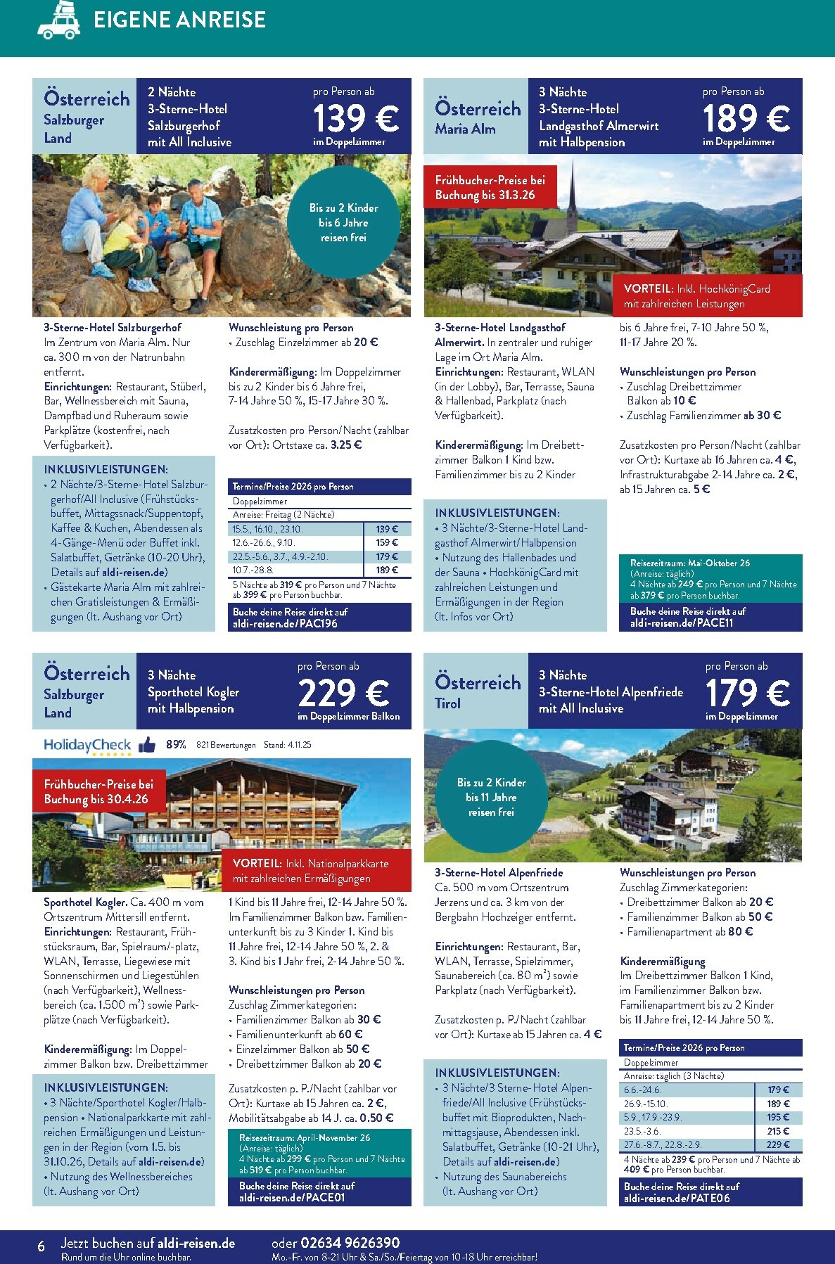 aldi - ALDI SÜD - Reisemagazin-Prospekt gültig vom 01.12. bis 31.12. - page: 6