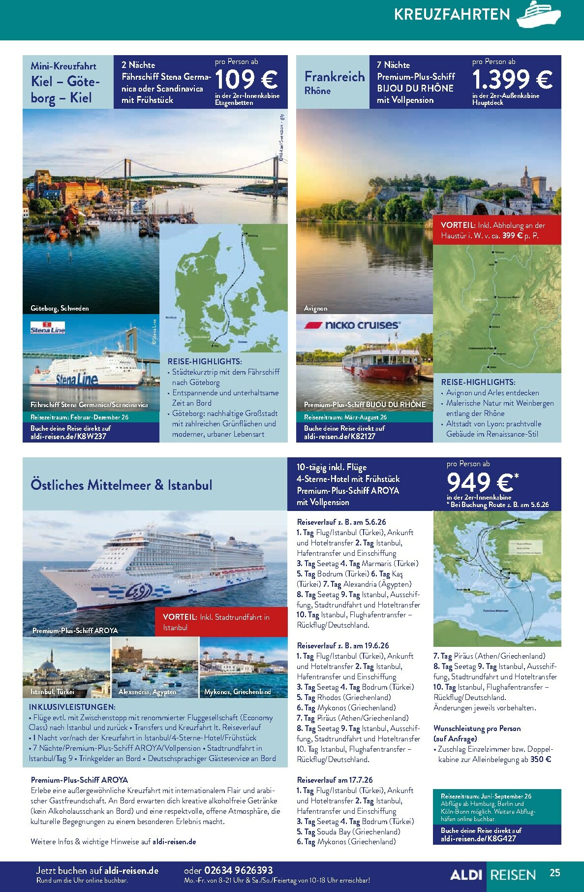 aldi - ALDI SÜD - Reisemagazin-Prospekt gültig vom 01.12. bis 31.12. - page: 25