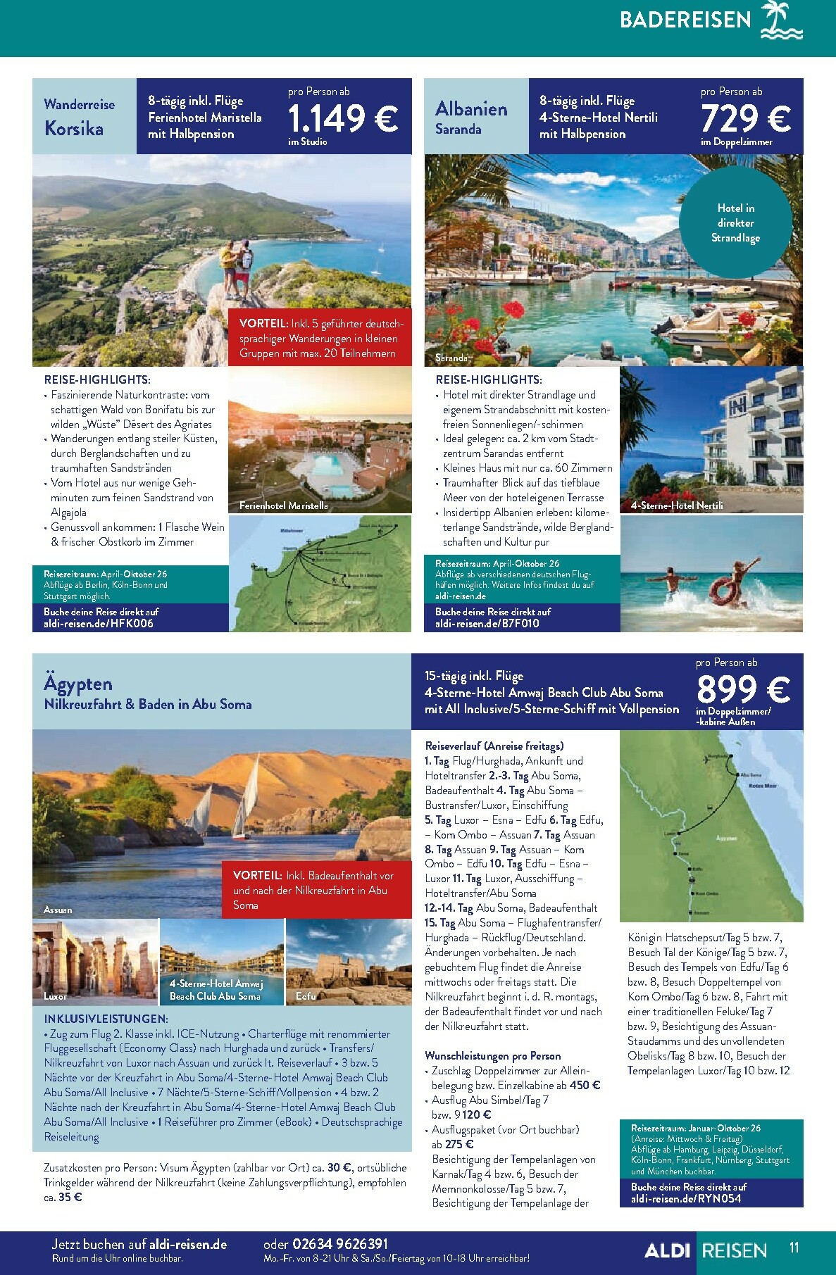 aldi - ALDI SÜD - Reisemagazin-Prospekt gültig vom 01.12. bis 31.12. - page: 11