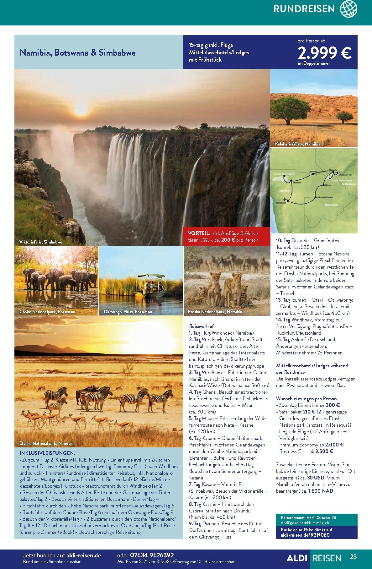 aldi - ALDI SÜD - Reisemagazin-Prospekt gültig vom 01.12. bis 31.12. - page: 23