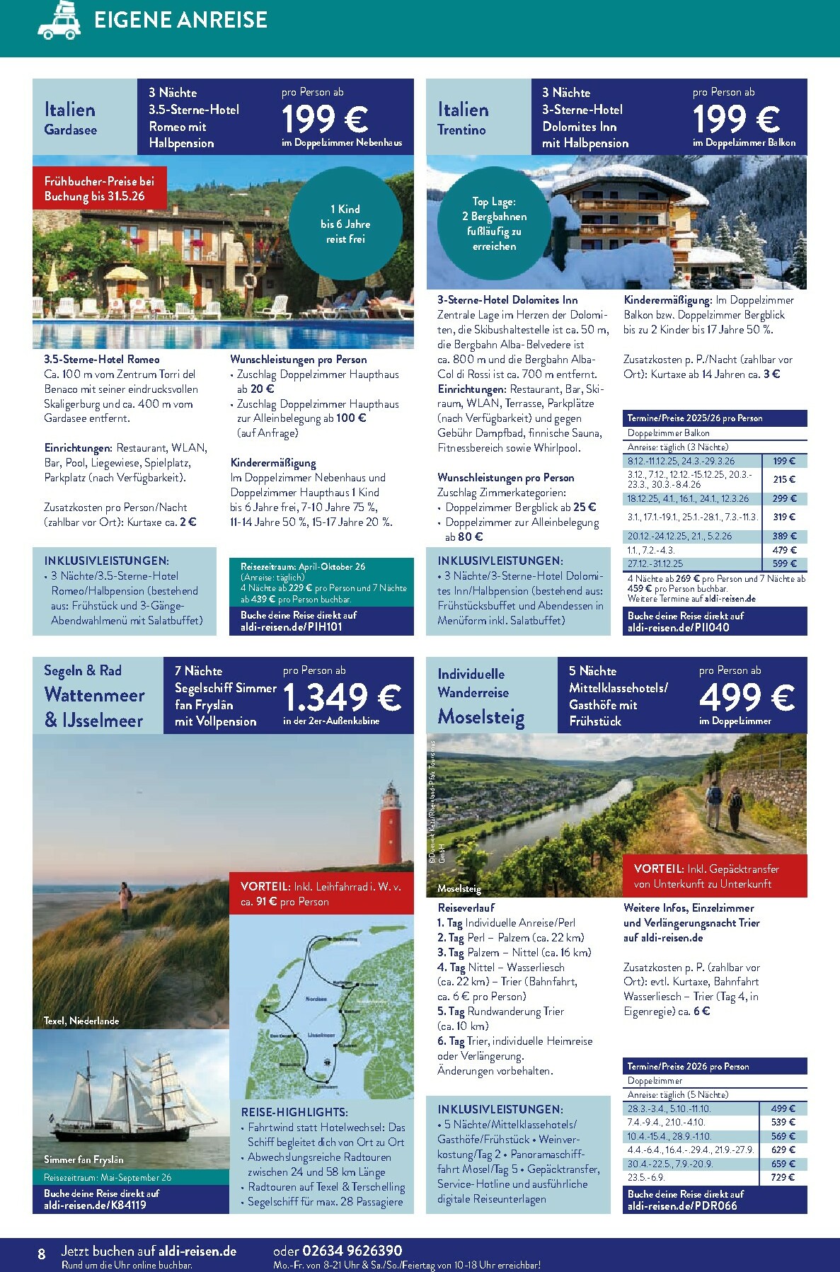 aldi - ALDI SÜD - Reisemagazin-Prospekt gültig vom 01.12. bis 31.12. - page: 8