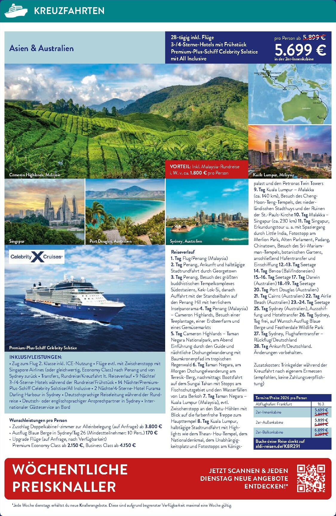 aldi - ALDI SÜD - Reisemagazin-Prospekt gültig vom 01.12. bis 31.12. - page: 28