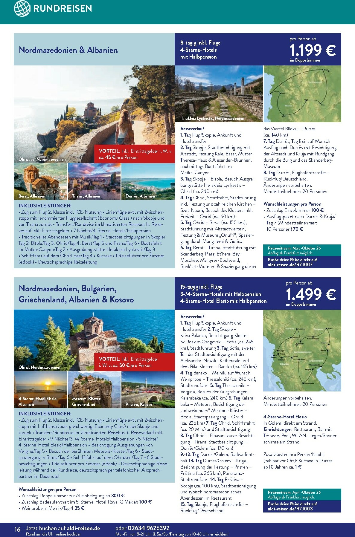 aldi - ALDI SÜD - Reisemagazin-Prospekt gültig vom 01.12. bis 31.12. - page: 16