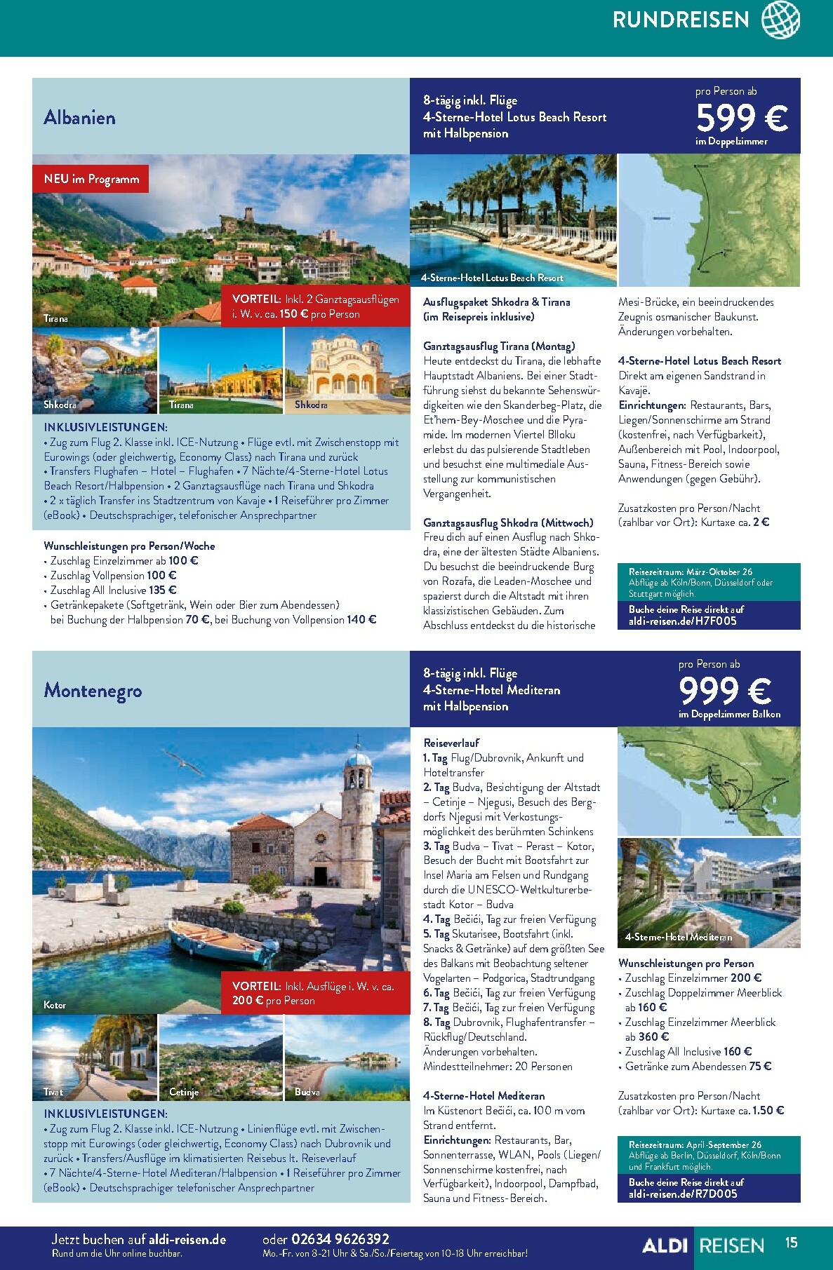 aldi - ALDI SÜD - Reisemagazin-Prospekt gültig vom 01.12. bis 31.12. - page: 15