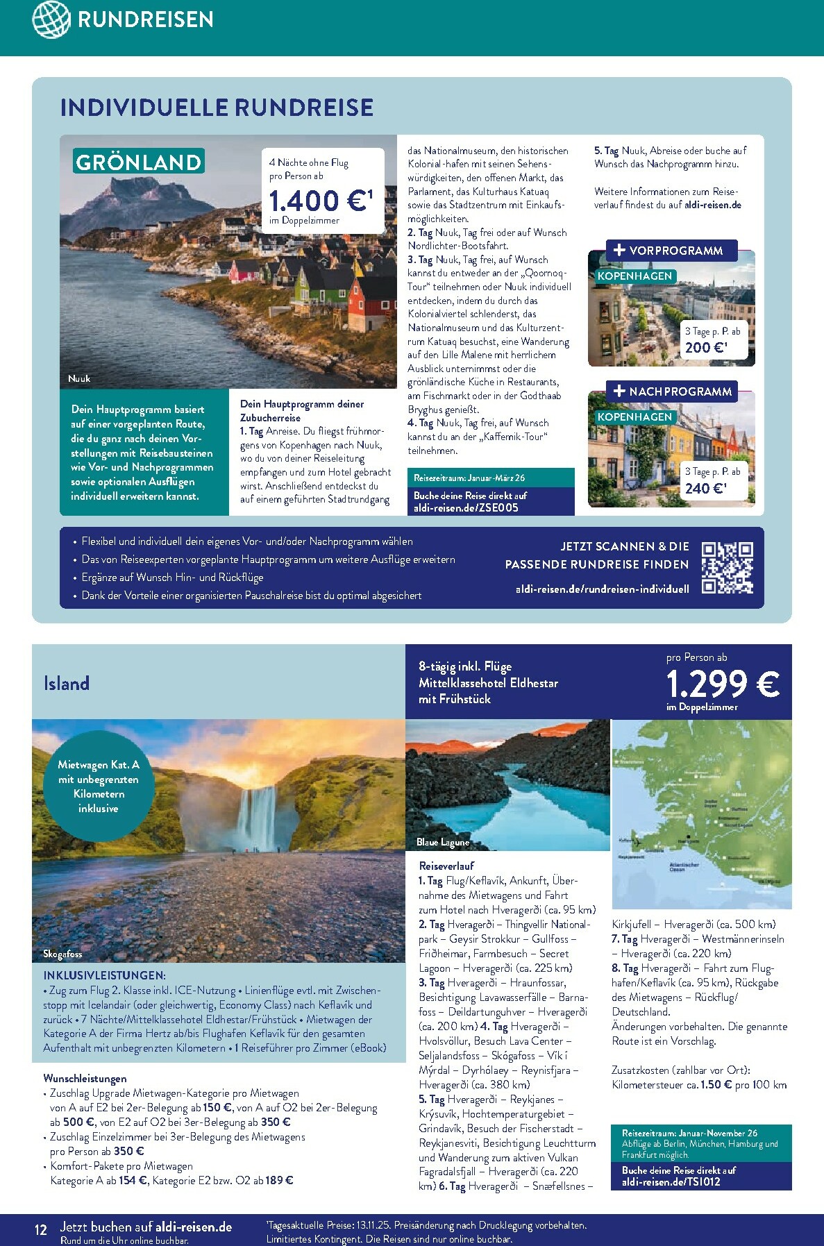 aldi - ALDI SÜD - Reisemagazin-Prospekt gültig vom 01.12. bis 31.12. - page: 12