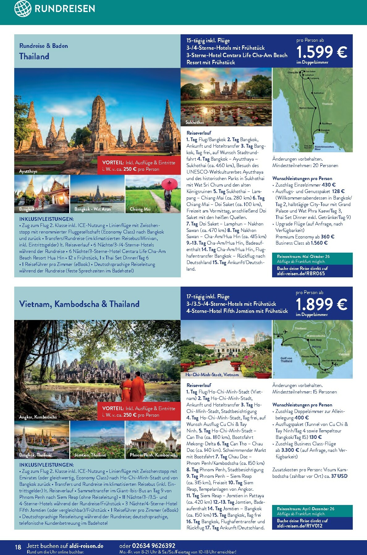 aldi - ALDI SÜD - Reisemagazin-Prospekt gültig vom 01.01. bis 31.01. - page: 18