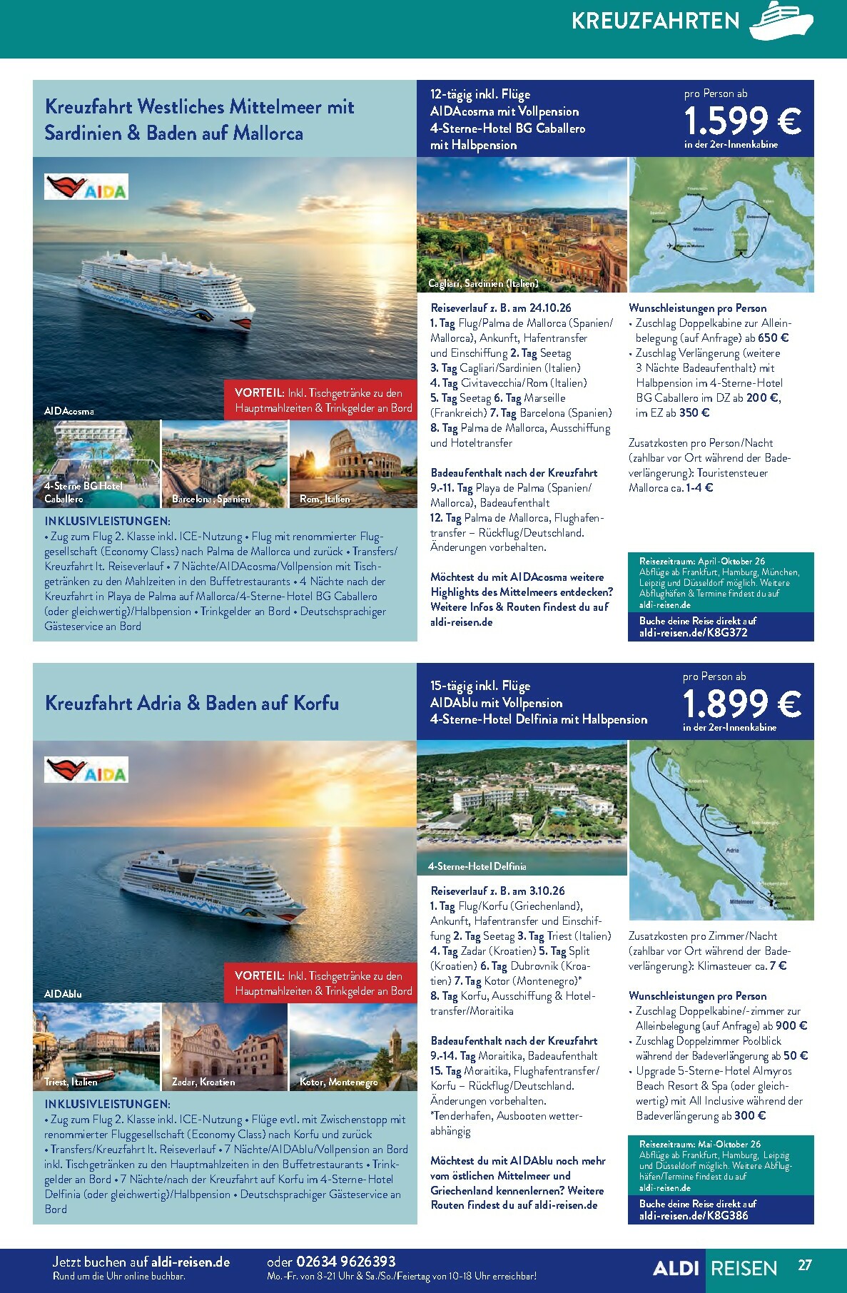 aldi - ALDI SÜD - Reisemagazin-Prospekt gültig vom 01.01. bis 31.01. - page: 27