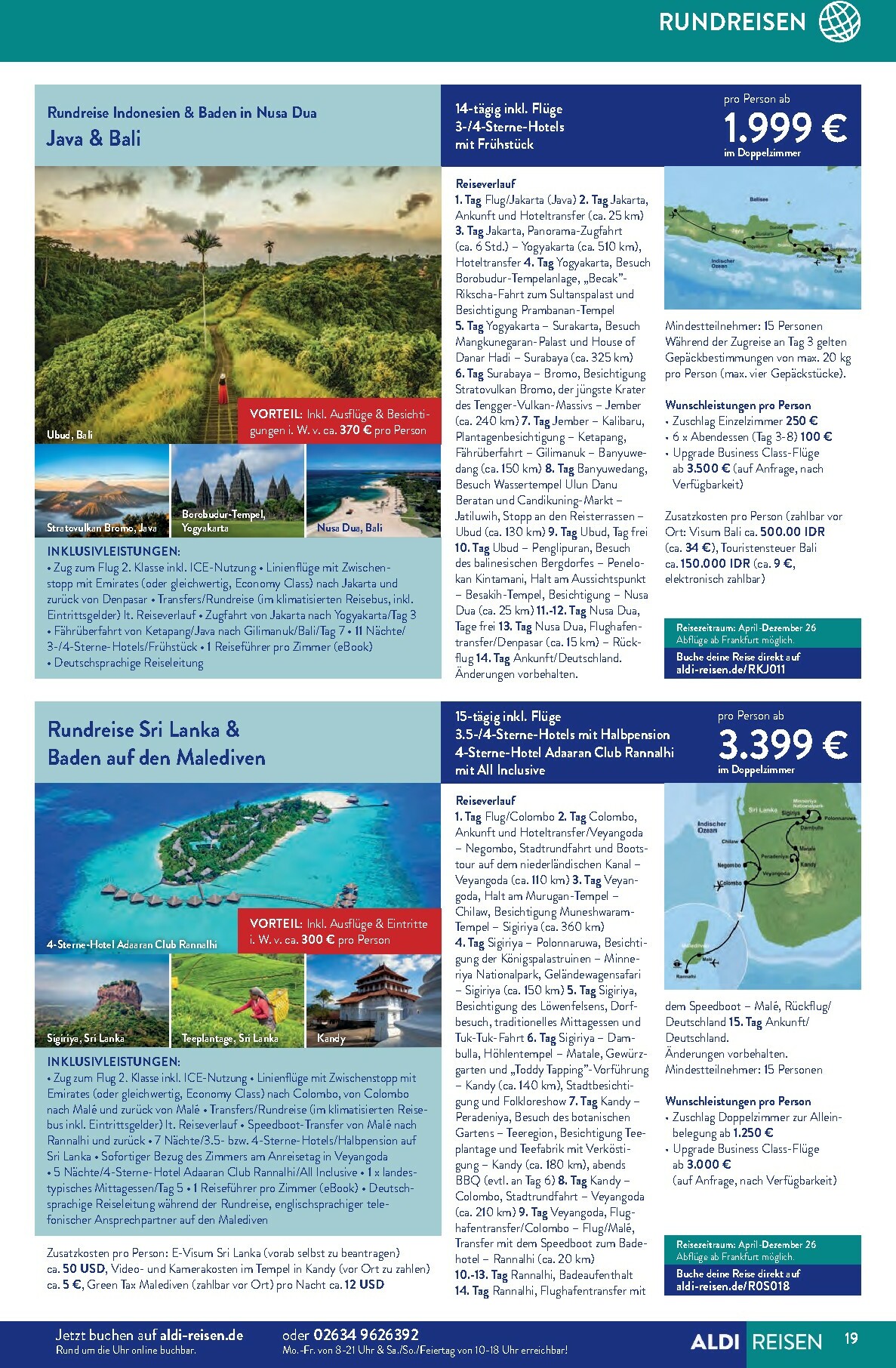 aldi - ALDI SÜD - Reisemagazin-Prospekt gültig vom 01.01. bis 31.01. - page: 19