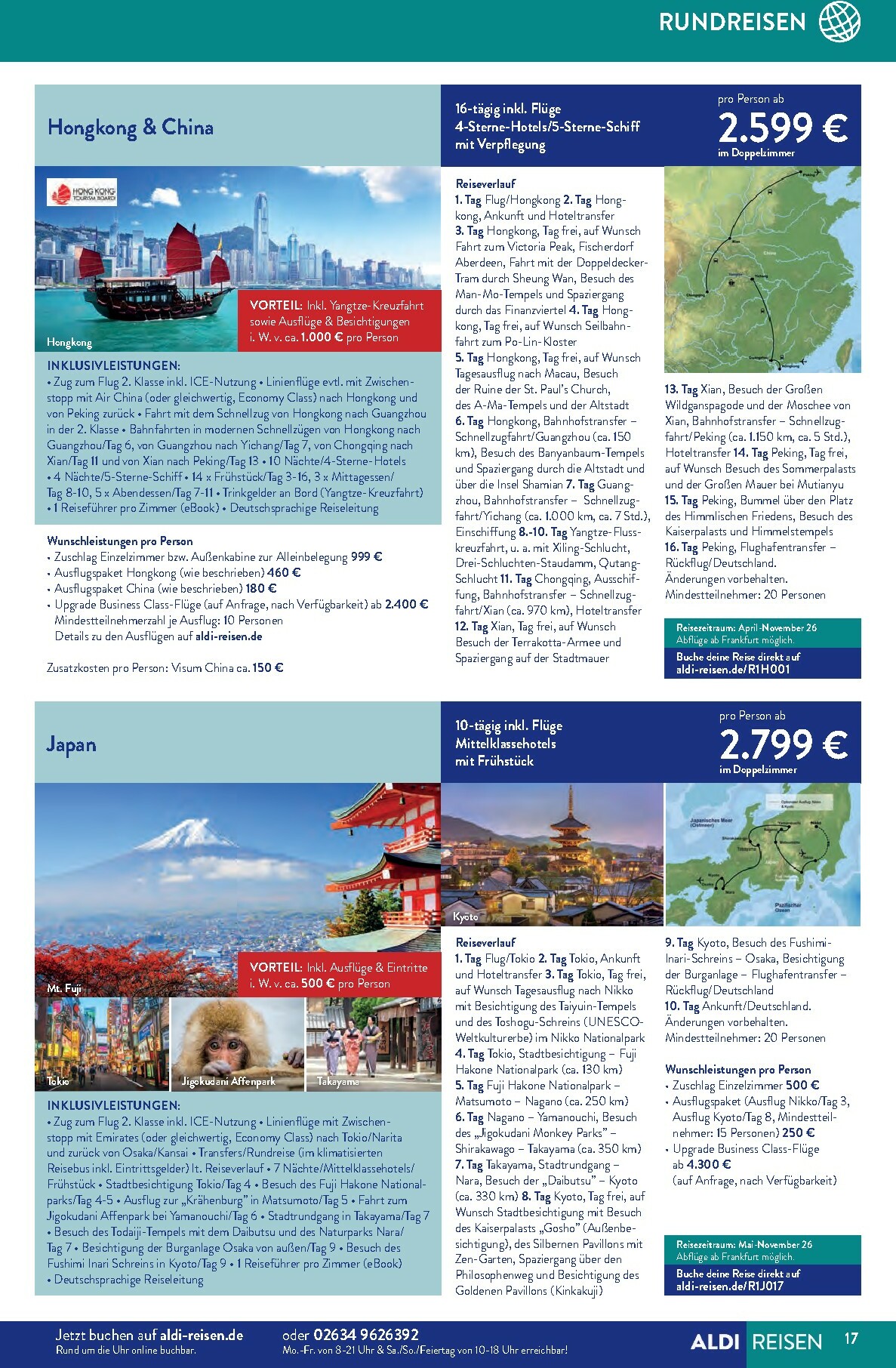 aldi - ALDI SÜD - Reisemagazin-Prospekt gültig vom 01.01. bis 31.01. - page: 17