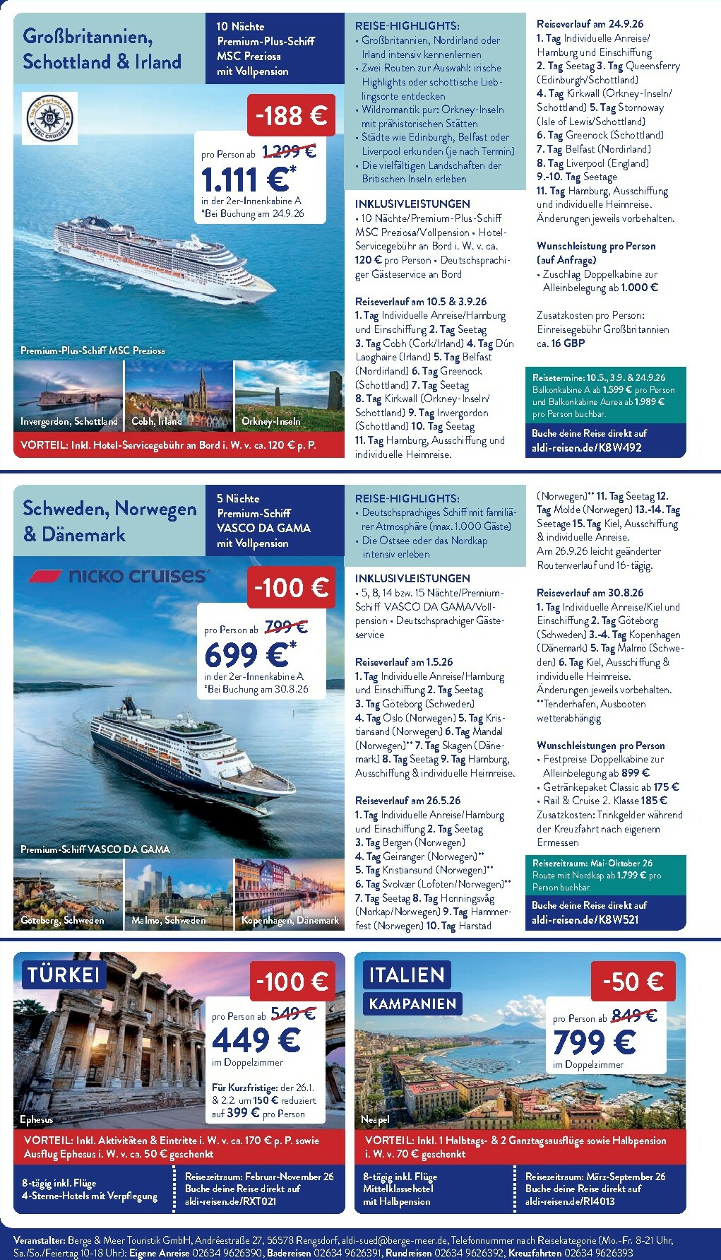 aldi - ALDI SÜD - Reisen-Prospekt gültig vom 08.01. bis 31.01. - page: 2