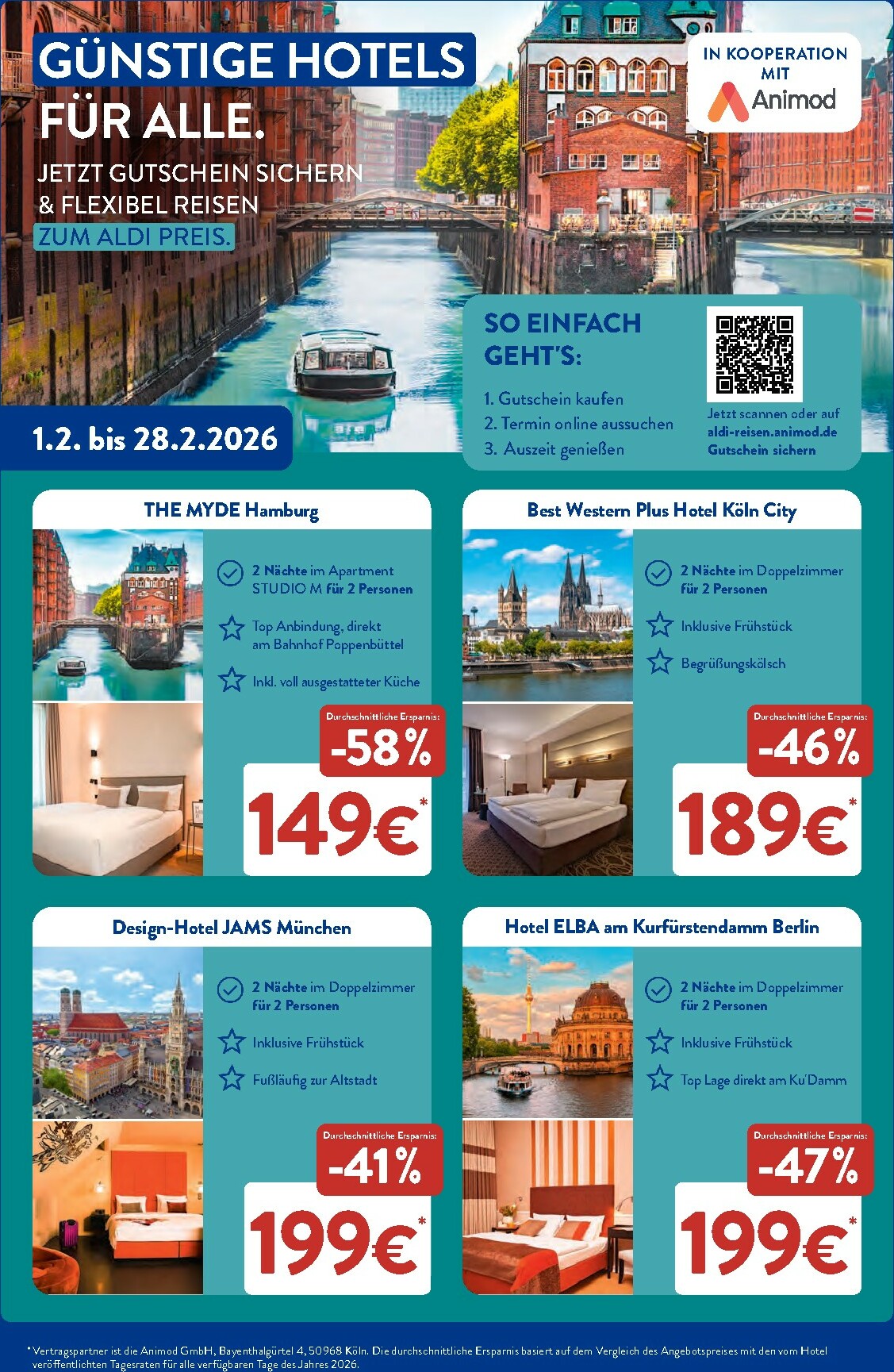 aldi - ALDI SÜD - Reisen-Prospekt gültig vom 11.02.2026 bis 28.02.2026 - page: 4