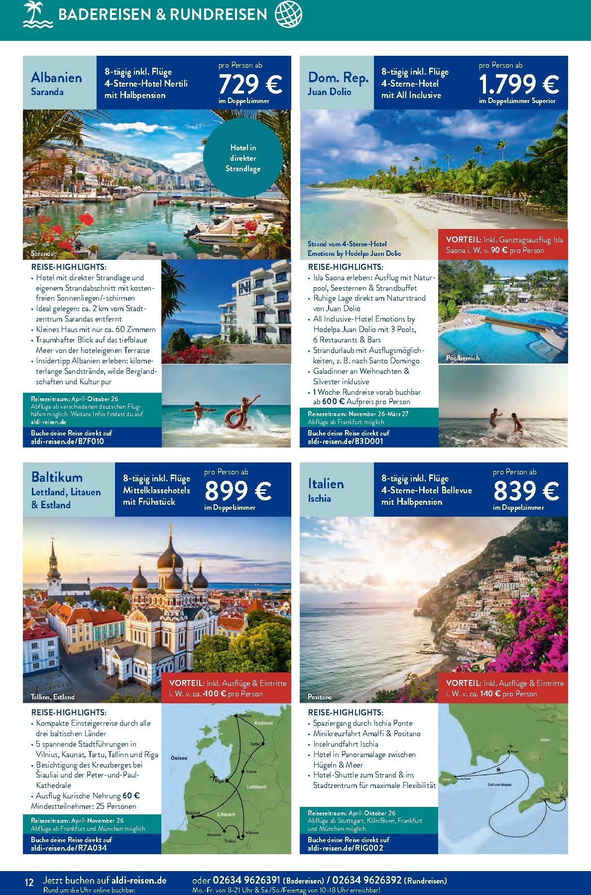 aldi - ALDI SÜD - Reisen-Prospekt gültig vom 11.02.2026 bis 28.02.2026 - page: 12