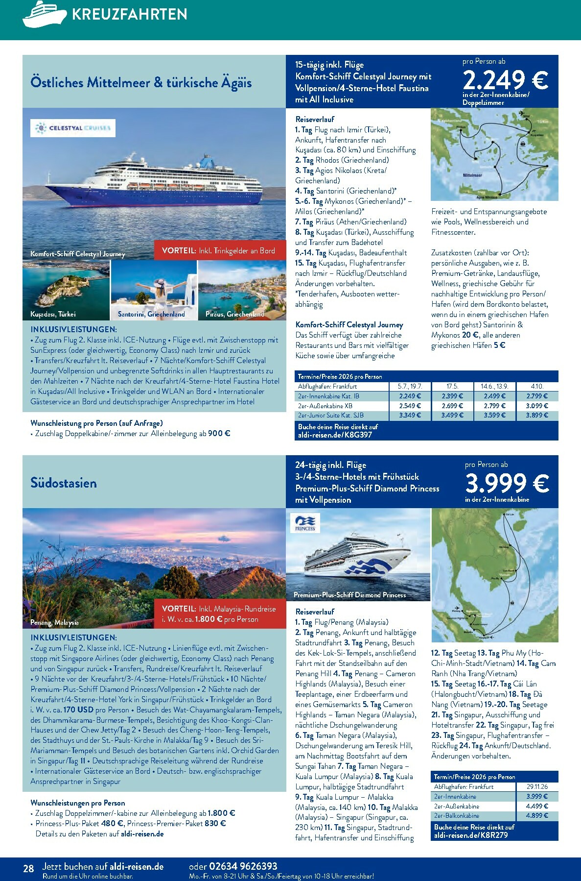 aldi - ALDI SÜD - Reisen-Prospekt gültig vom 11.02.2026 bis 28.02.2026 - page: 28