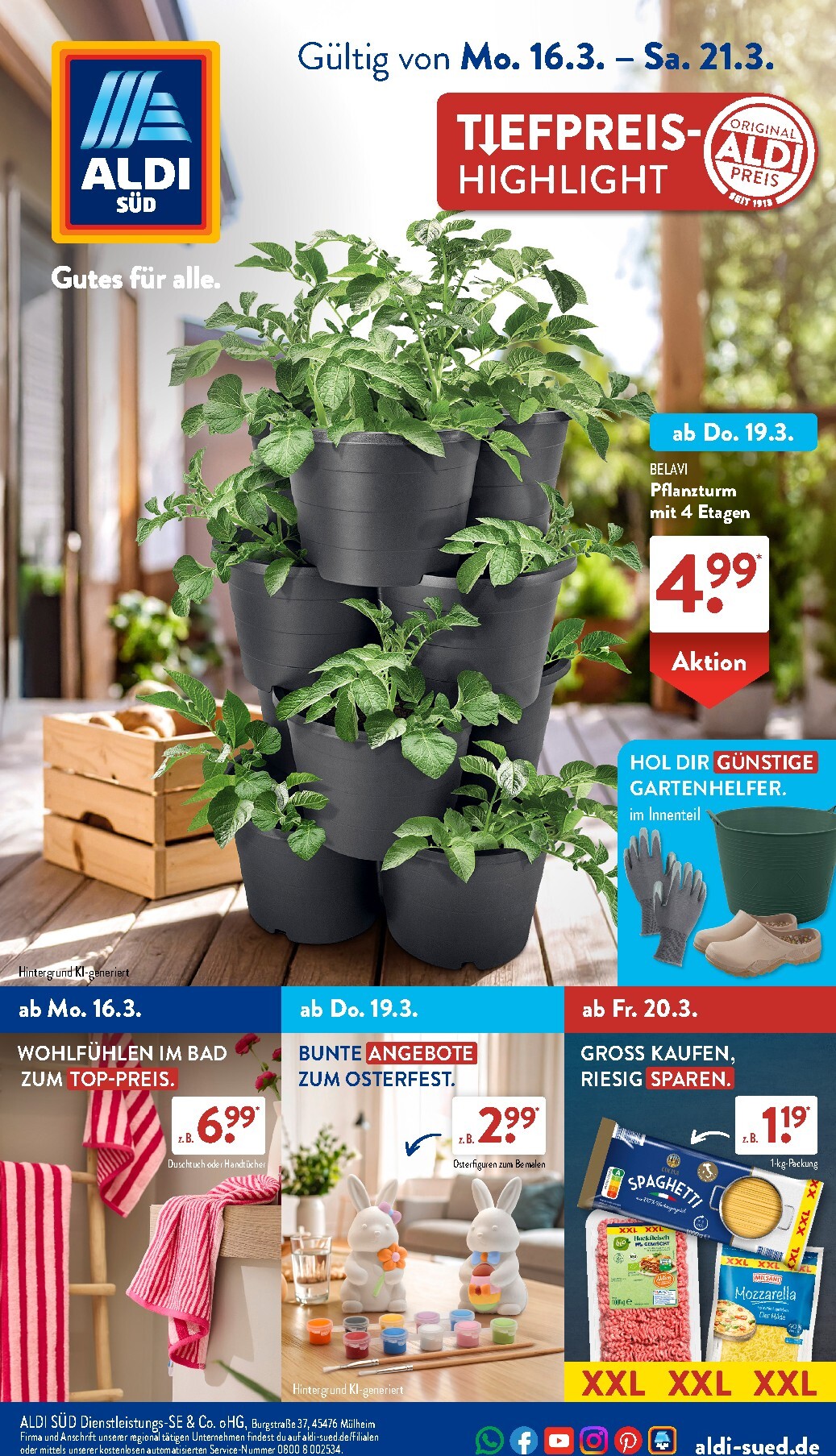 aldi - ALDI SÜD-Prospekt gültig vom 16.03.2026 bis 21.03.2026 - page: 1