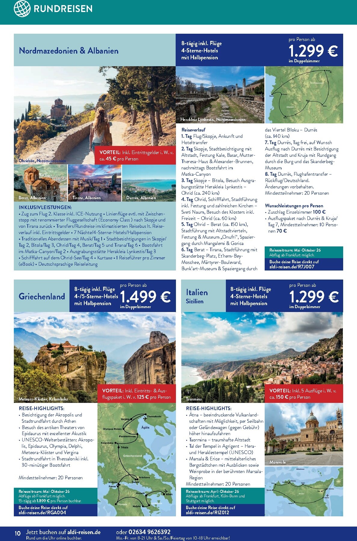 aldi - ALDI SÜD - Reisemagazin-Prospekt gültig vom 01.03.2026 bis 31.03.2026 - page: 10