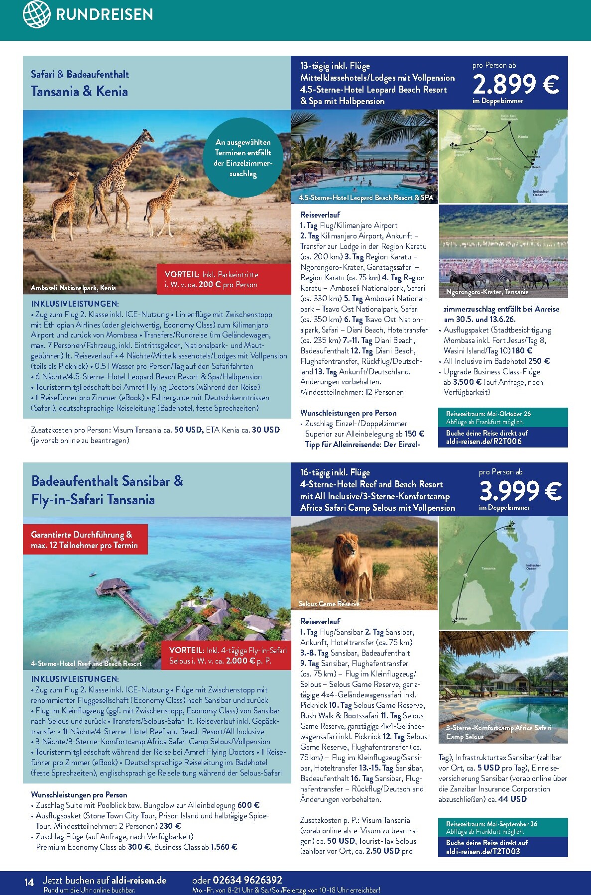 aldi - ALDI SÜD - Reisemagazin-Prospekt gültig vom 01.03.2026 bis 31.03.2026 - page: 14