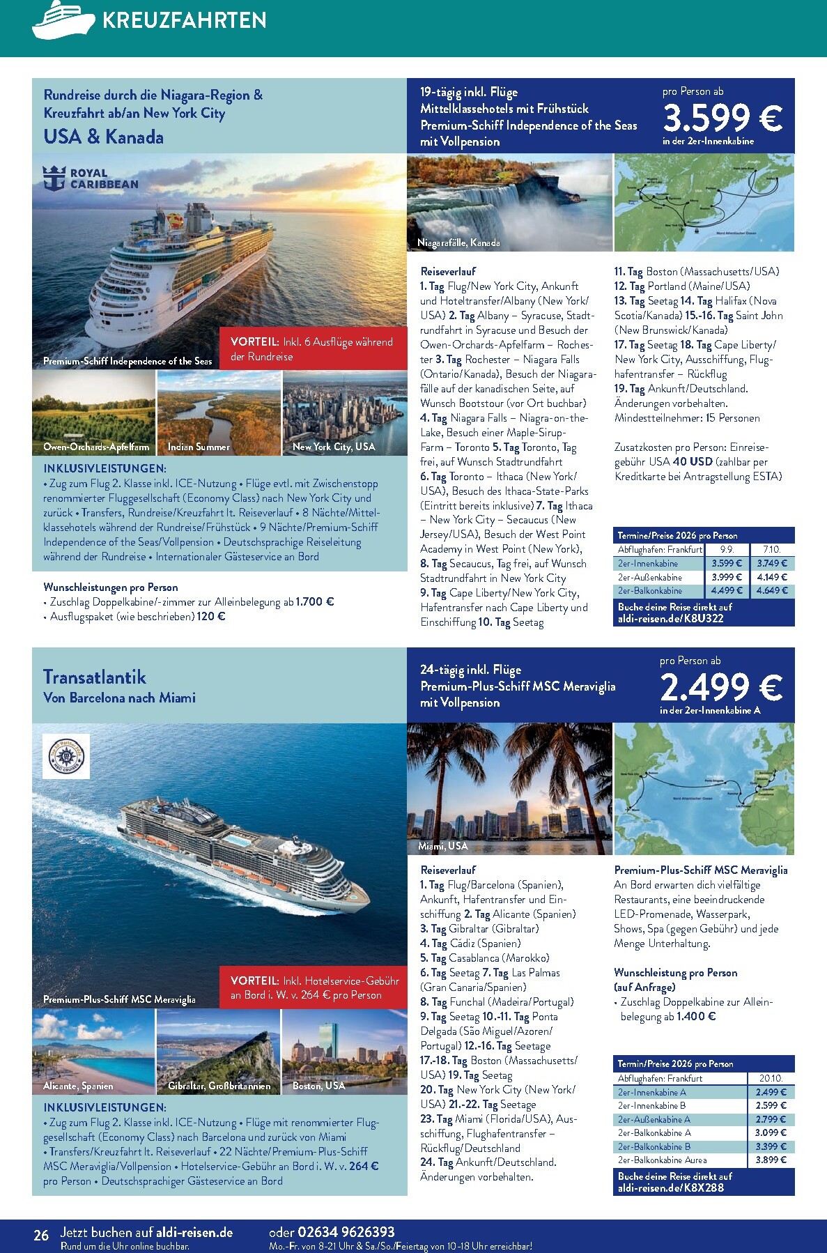 aldi - ALDI SÜD - Reisemagazin-Prospekt gültig vom 01.03.2026 bis 31.03.2026 - page: 26