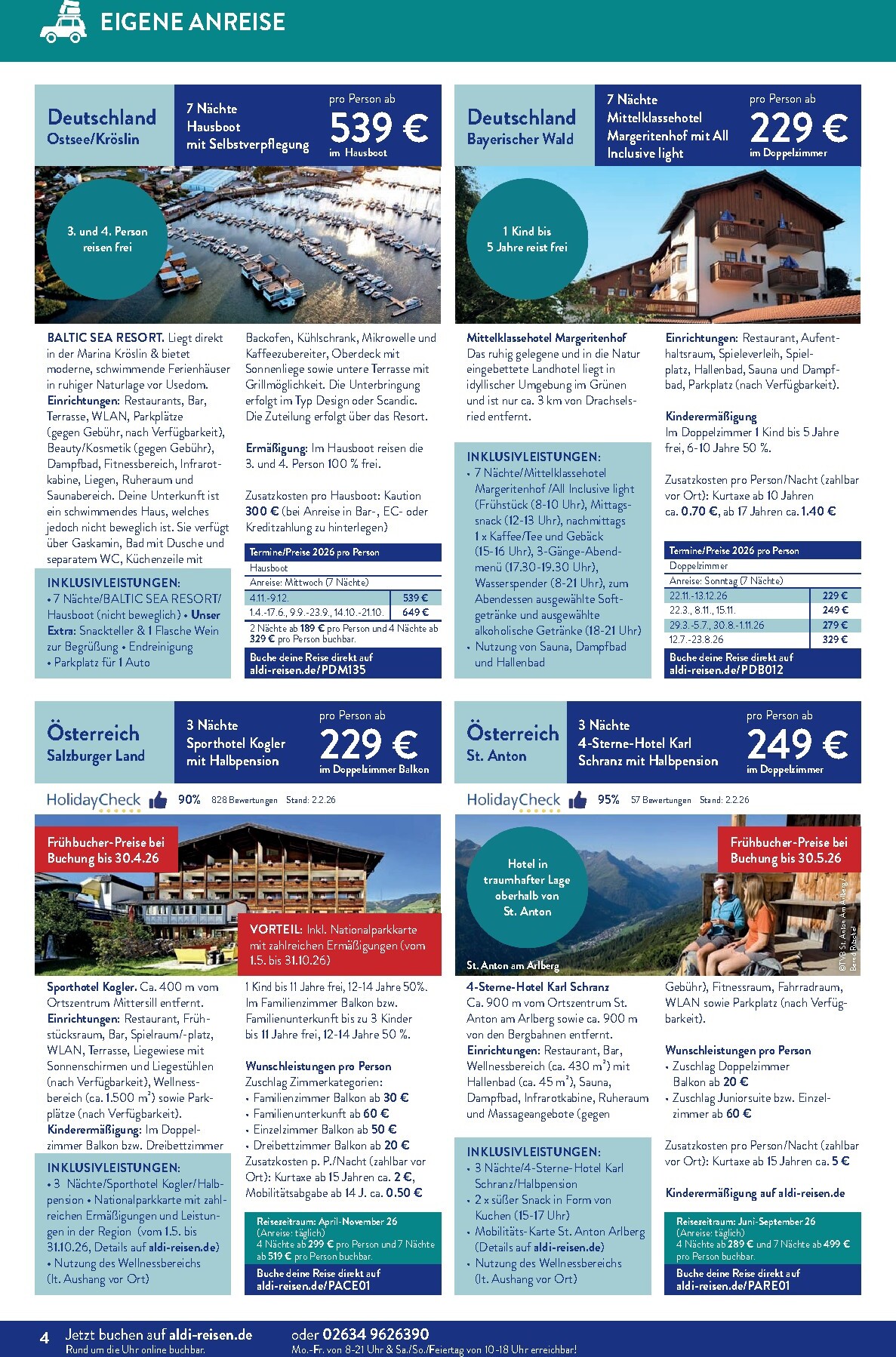 aldi - ALDI SÜD - Reisemagazin-Prospekt gültig vom 01.03.2026 bis 31.03.2026 - page: 4