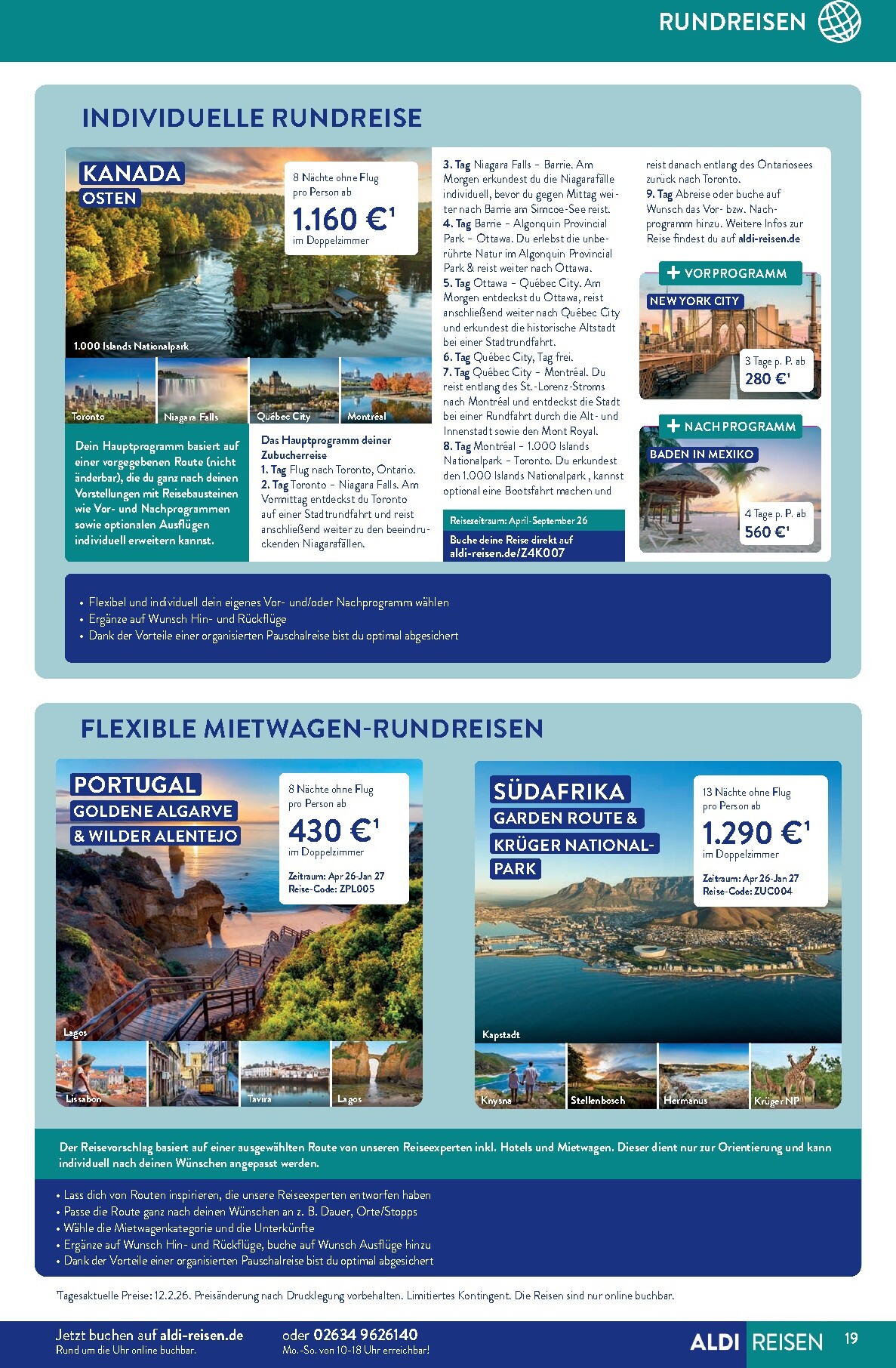 aldi - ALDI SÜD - Reisemagazin-Prospekt gültig vom 01.03.2026 bis 31.03.2026 - page: 19
