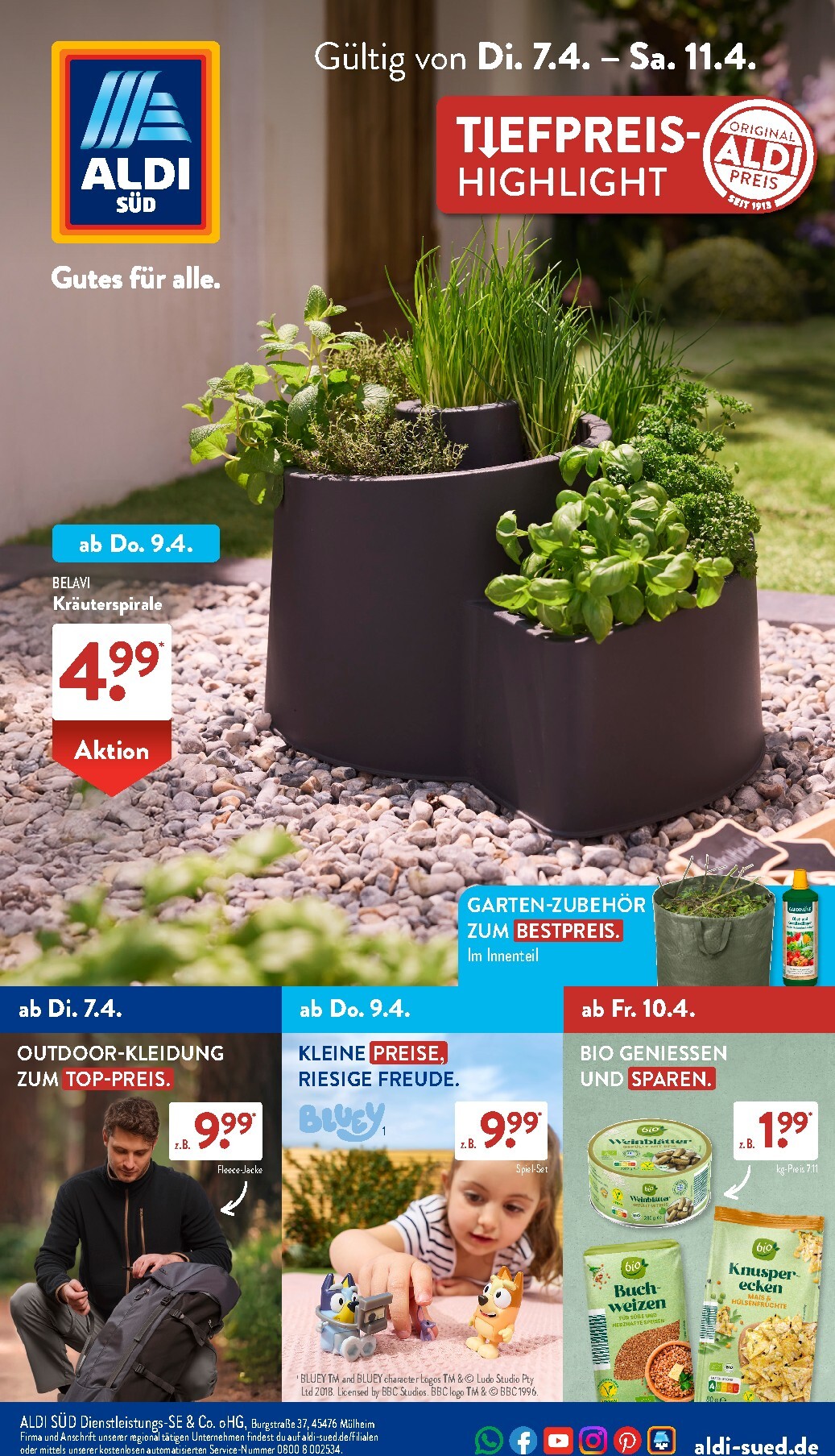 aldi - ALDI SÜD-Prospekt gültig vom 07.04.2026 bis 11.04.2026