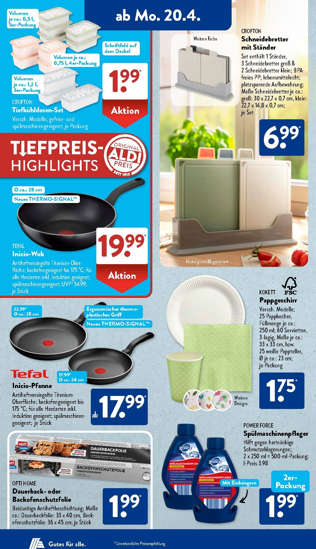 aldi - ALDI SÜD Prospekt nächste Woche – von Montag 20.04.2026 bis Samstag 25.04.2026 - page: 14