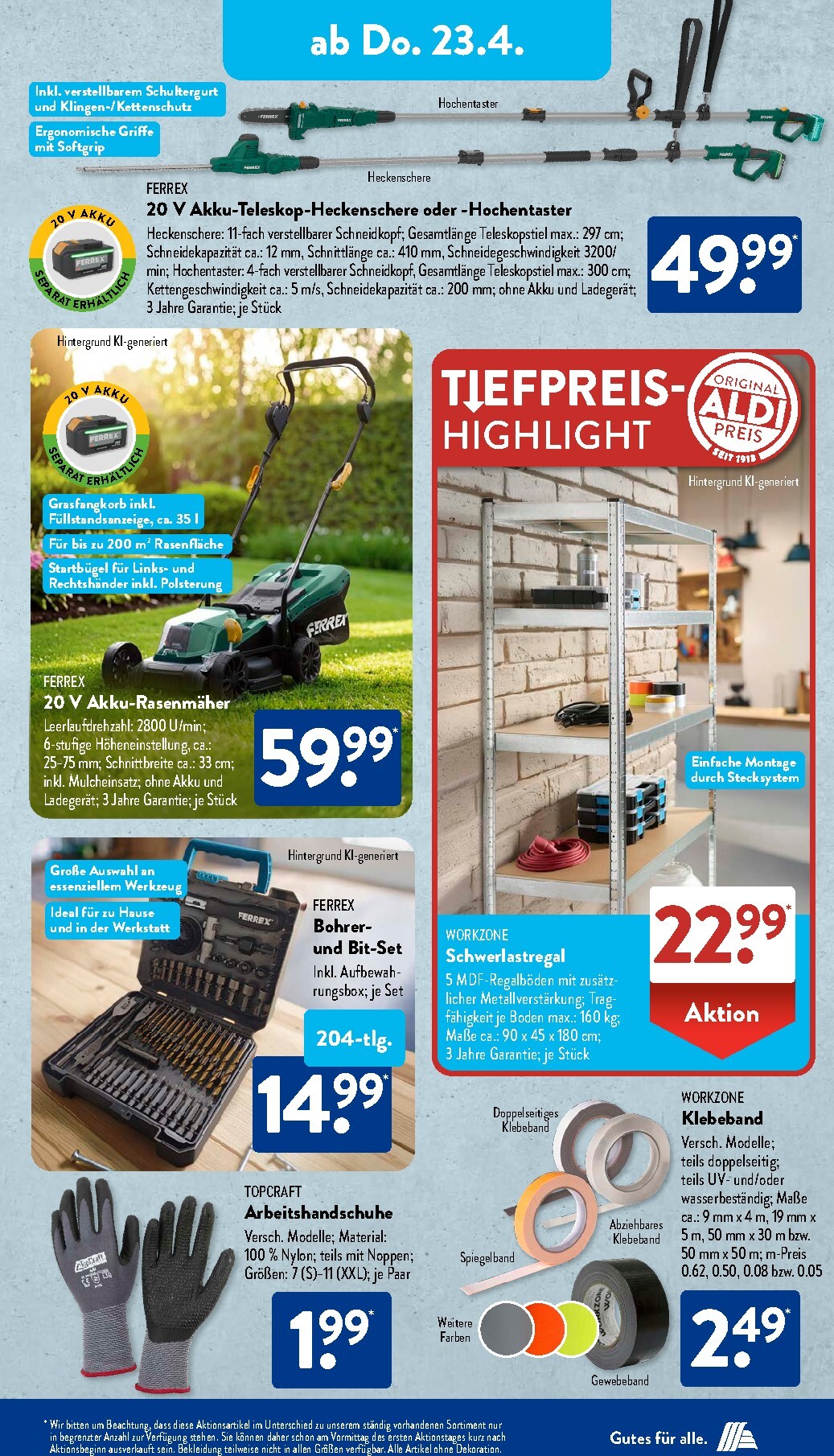 aldi - ALDI SÜD Prospekt nächste Woche – von Montag 20.04.2026 bis Samstag 25.04.2026 - page: 19