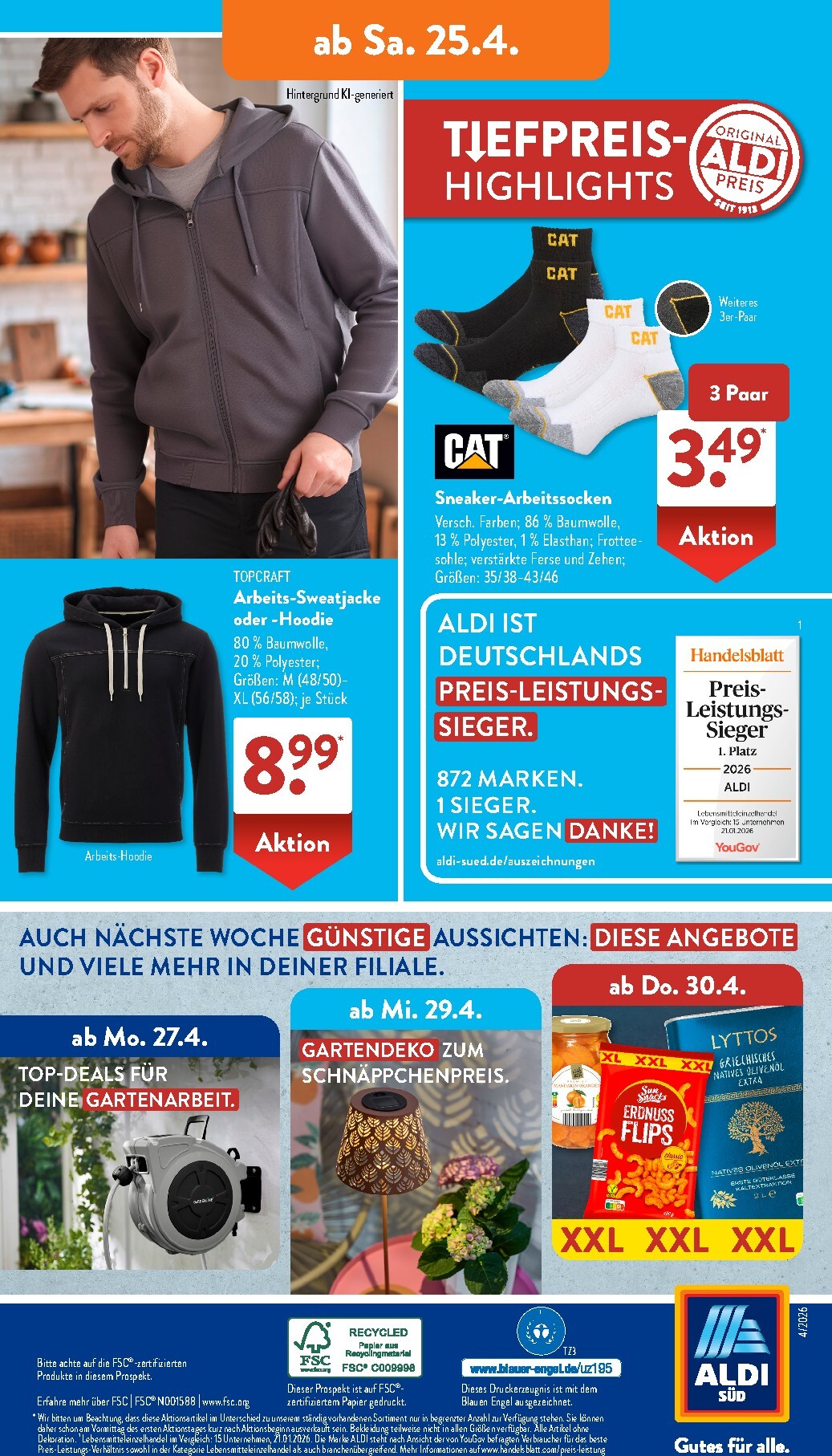aldi - ALDI SÜD Prospekt nächste Woche – von Montag 20.04.2026 bis Samstag 25.04.2026 - page: 28