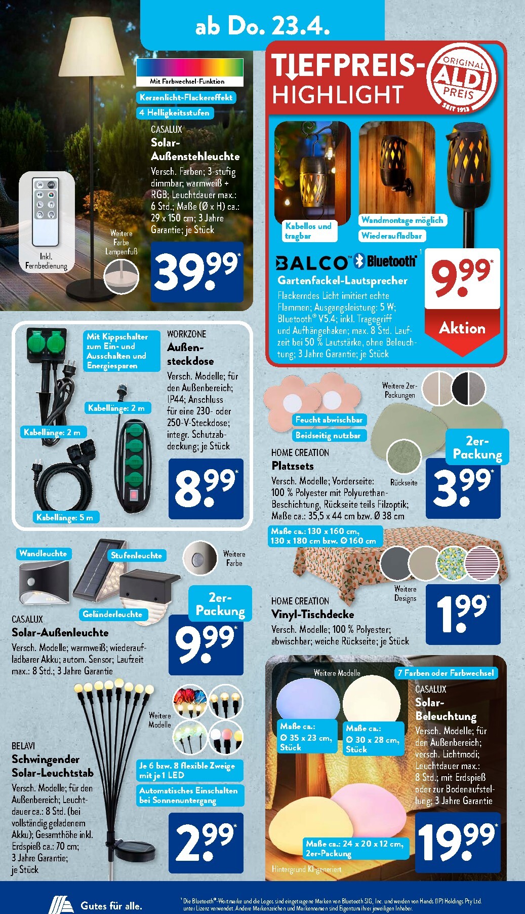 aldi - ALDI SÜD Prospekt nächste Woche – von Montag 20.04.2026 bis Samstag 25.04.2026 - page: 20